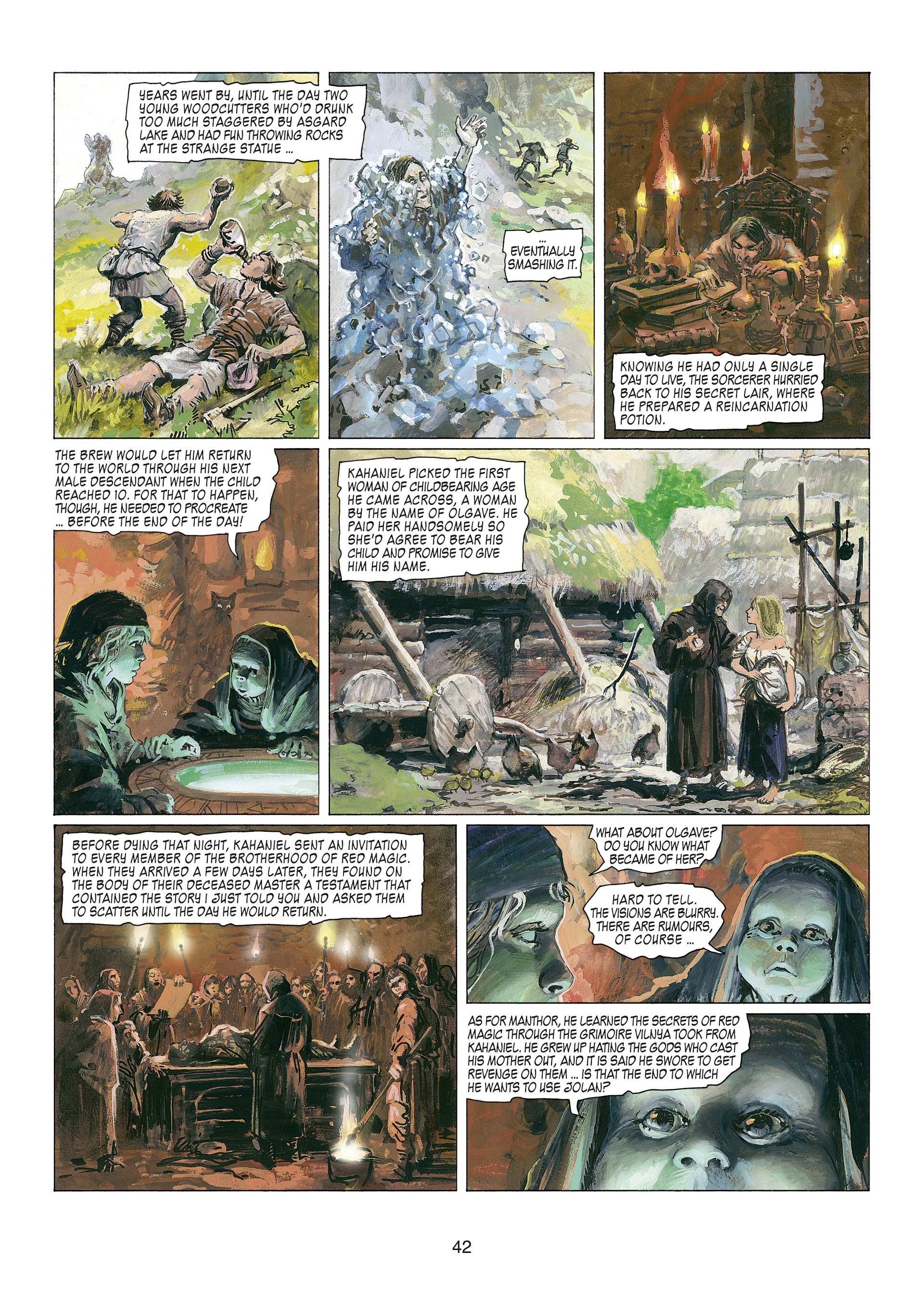 Read online Thorgal comic -  Issue #22 - 44