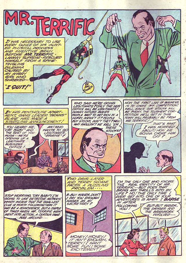 Read online Sensation (Mystery) Comics comic -  Issue #19 - 34