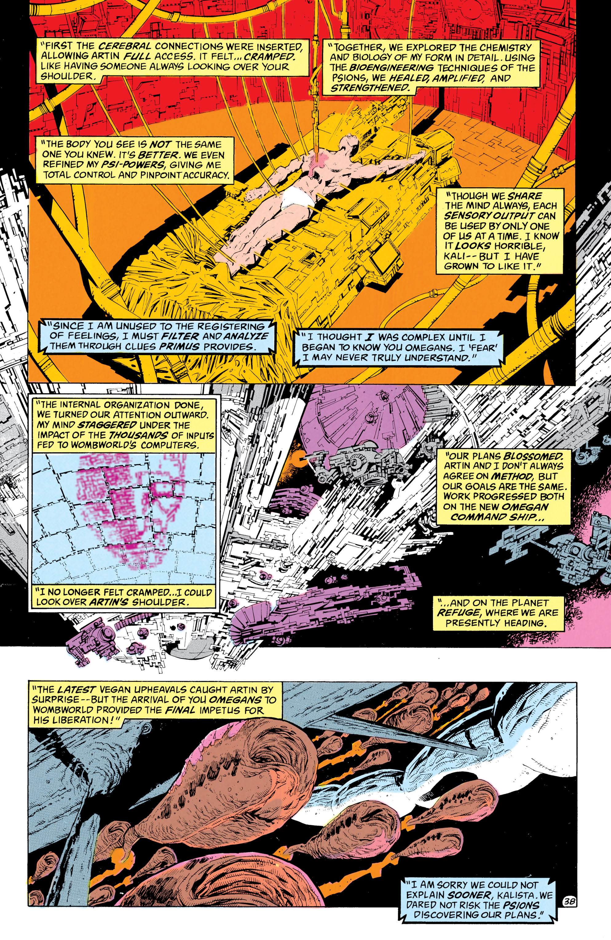 Read online The Omega Men (1983) comic -  Issue # _Annual 2 - 39