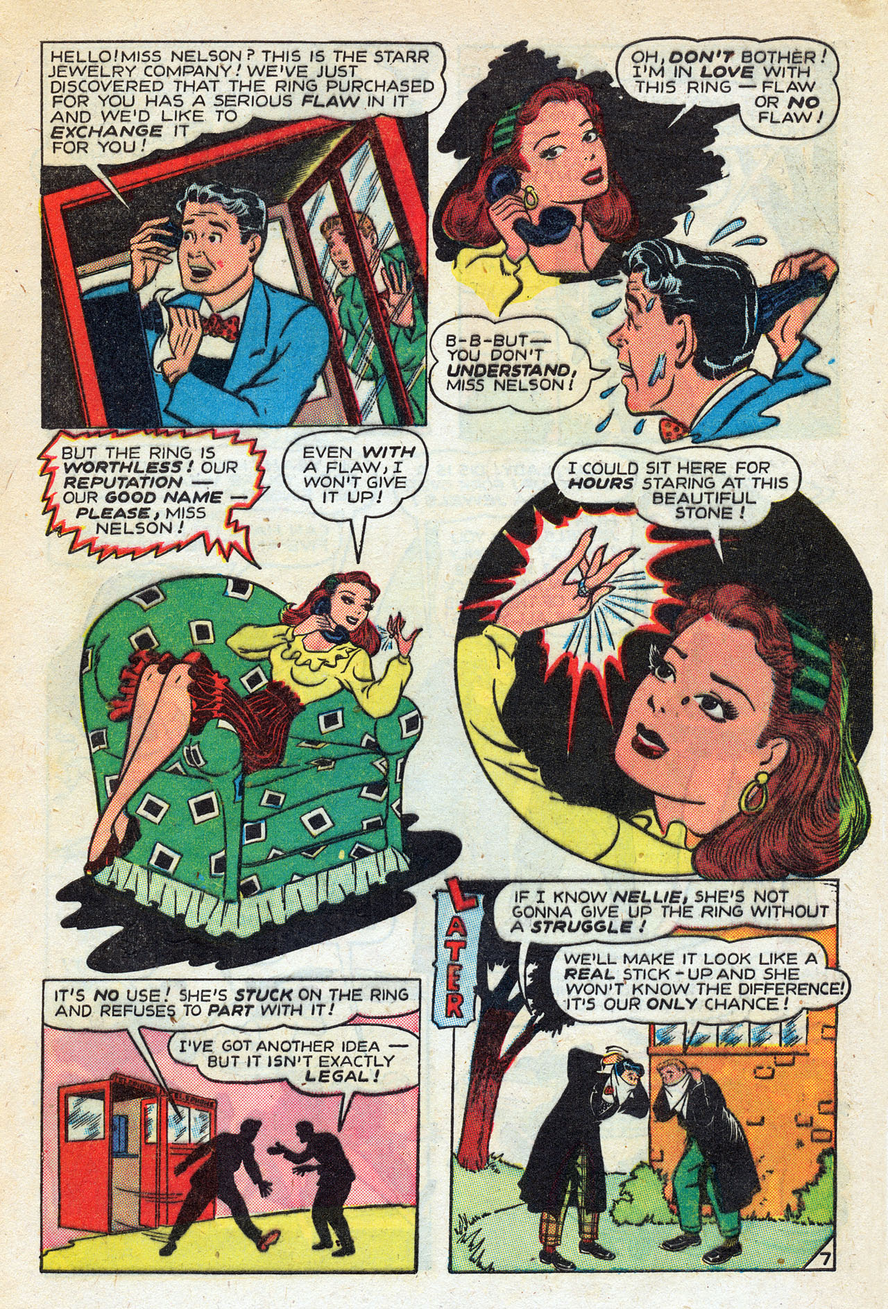 Read online Nellie The Nurse (1945) comic -  Issue #14 - 9