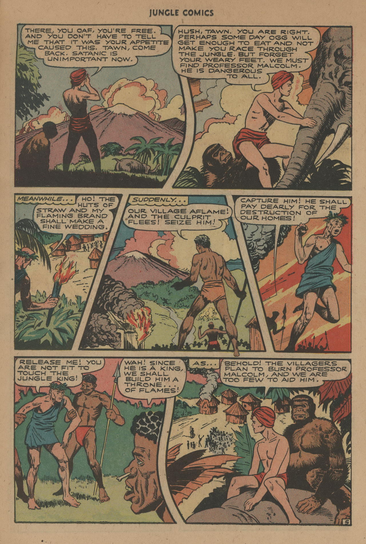 Read online Jungle Comics comic -  Issue #80 - 32
