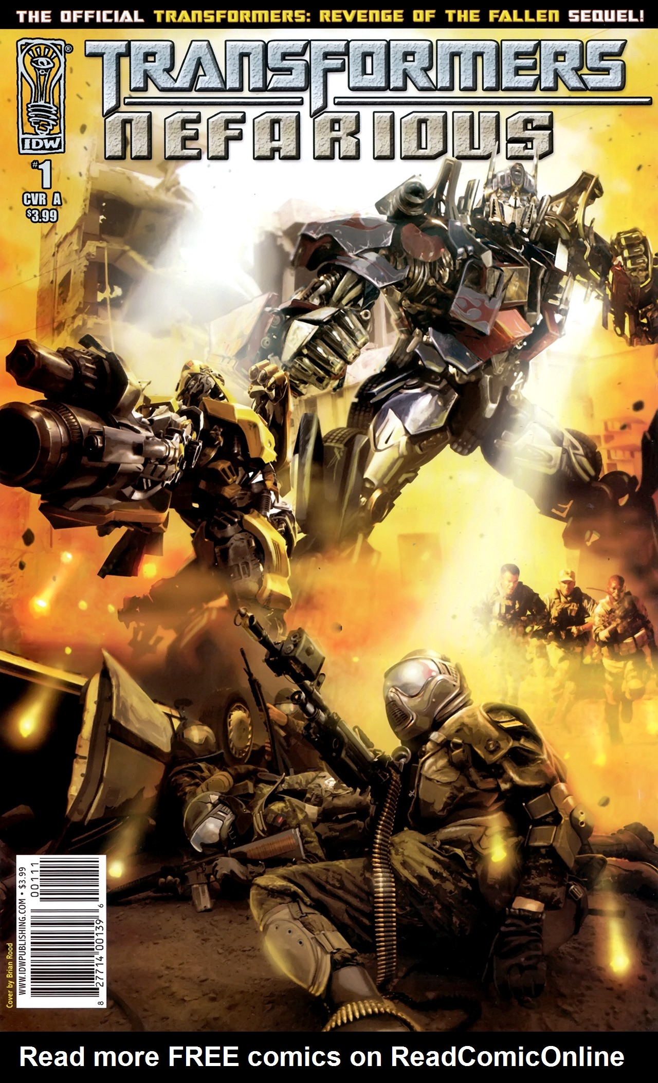 Read online Transformers: Nefarious comic -  Issue #1 - 1