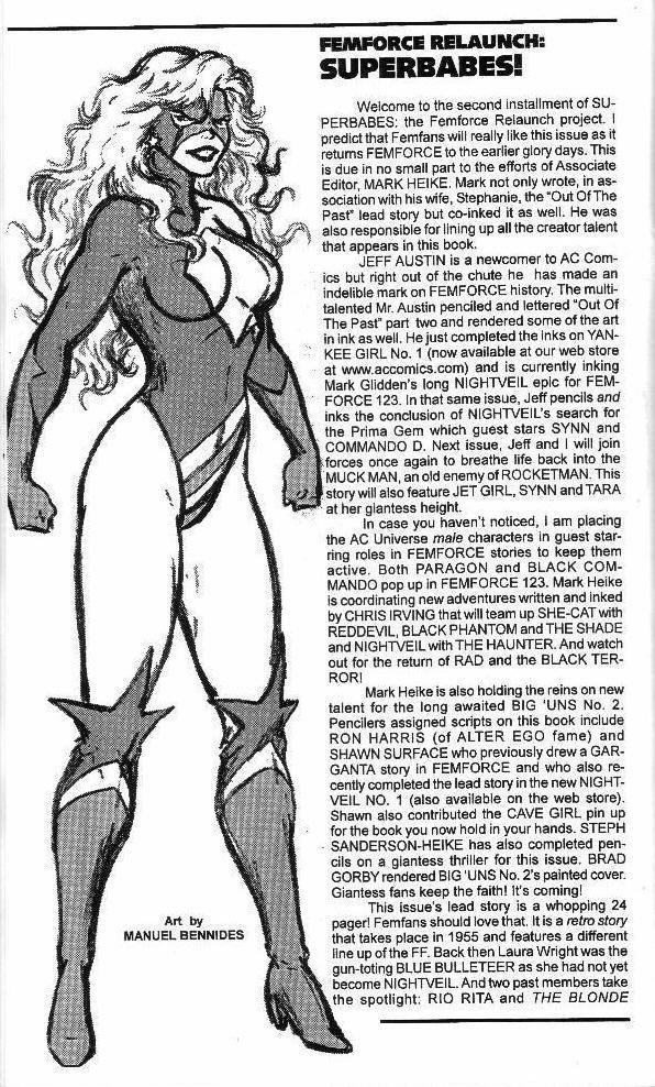 Read online Femforce comic -  Issue #121c - 28