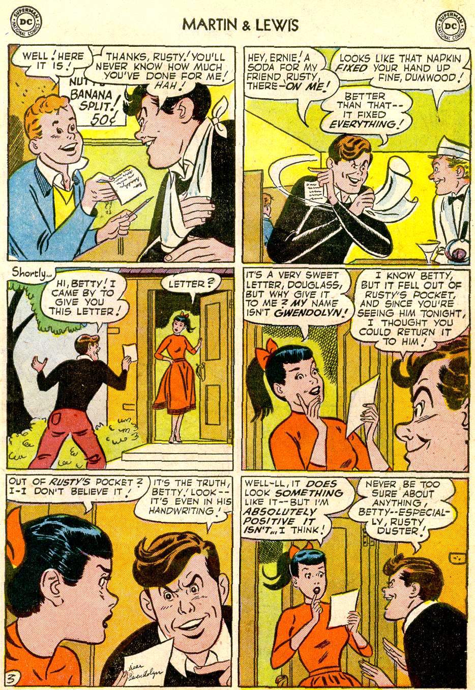 Read online The Adventures of Dean Martin and Jerry Lewis comic -  Issue #5 - 37