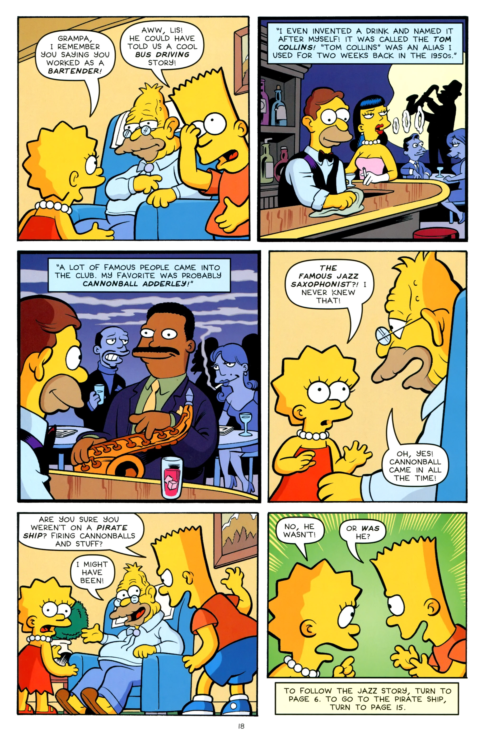 Read online Simpsons One-Shot Wonders: Grampa comic -  Issue # Full - 20