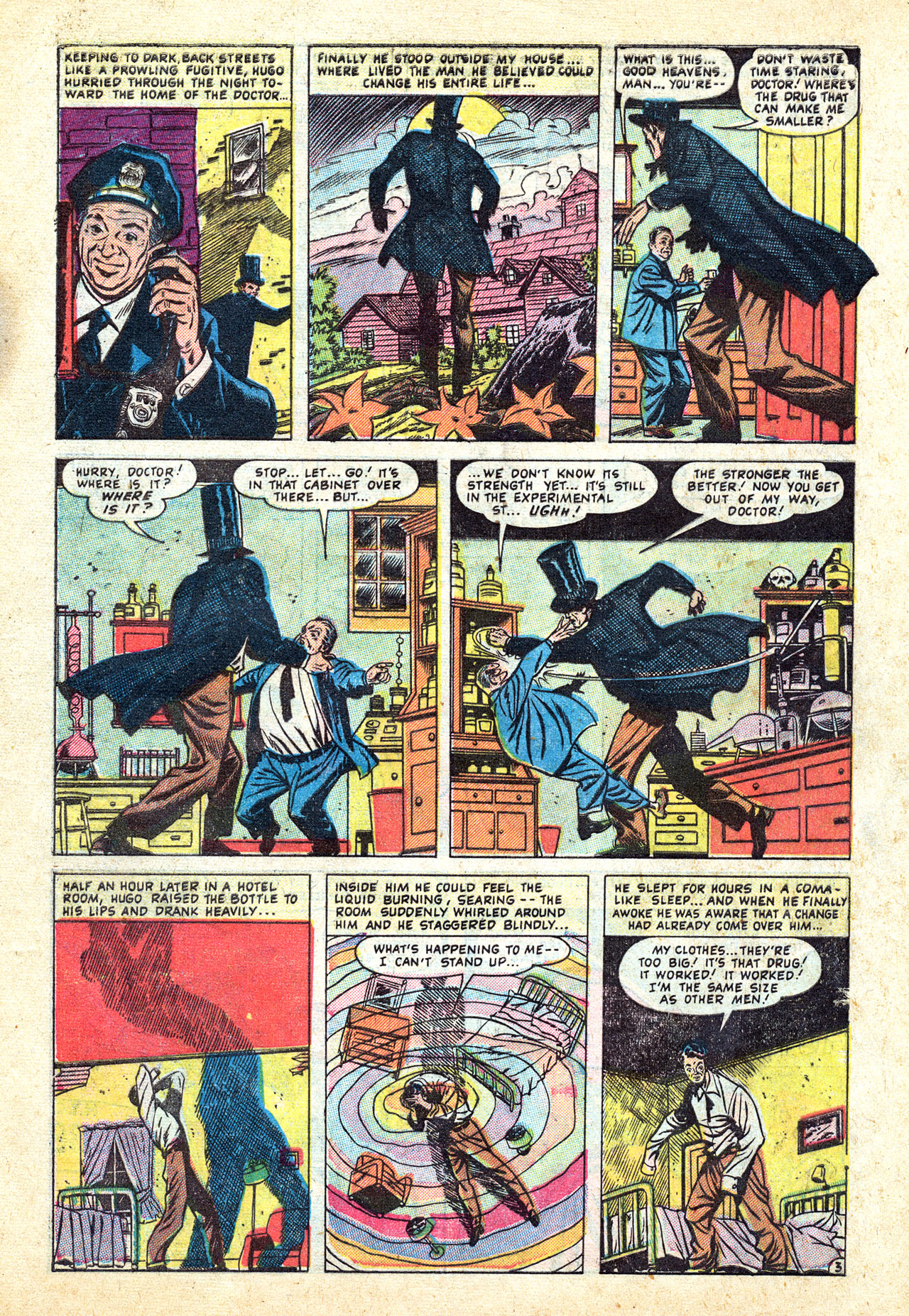 Read online Mystic (1951) comic -  Issue #1 - 5