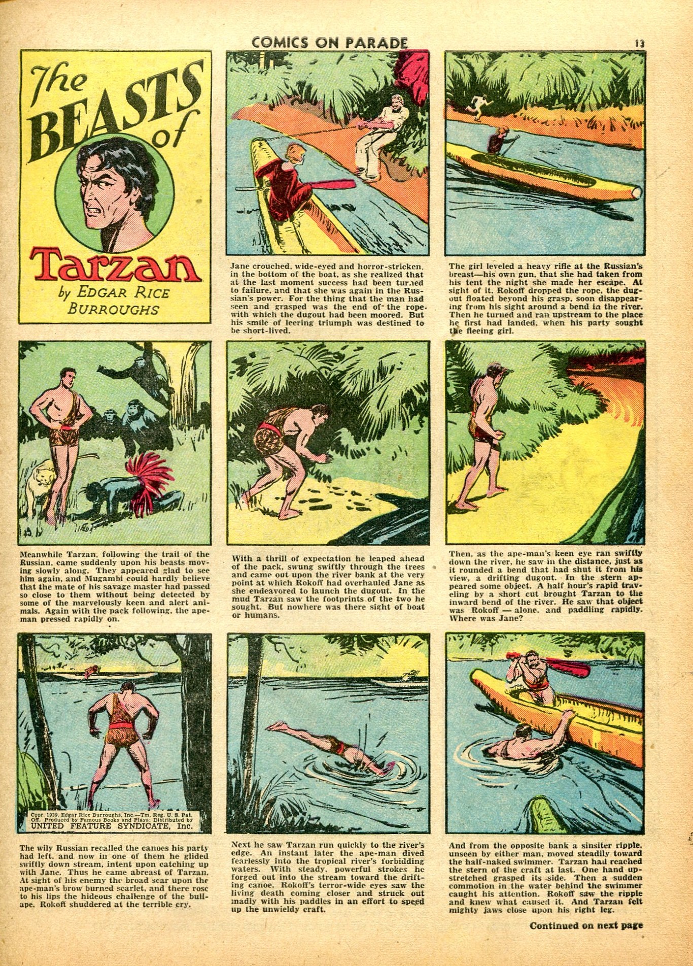 Read online Comics on Parade comic -  Issue #18 - 14