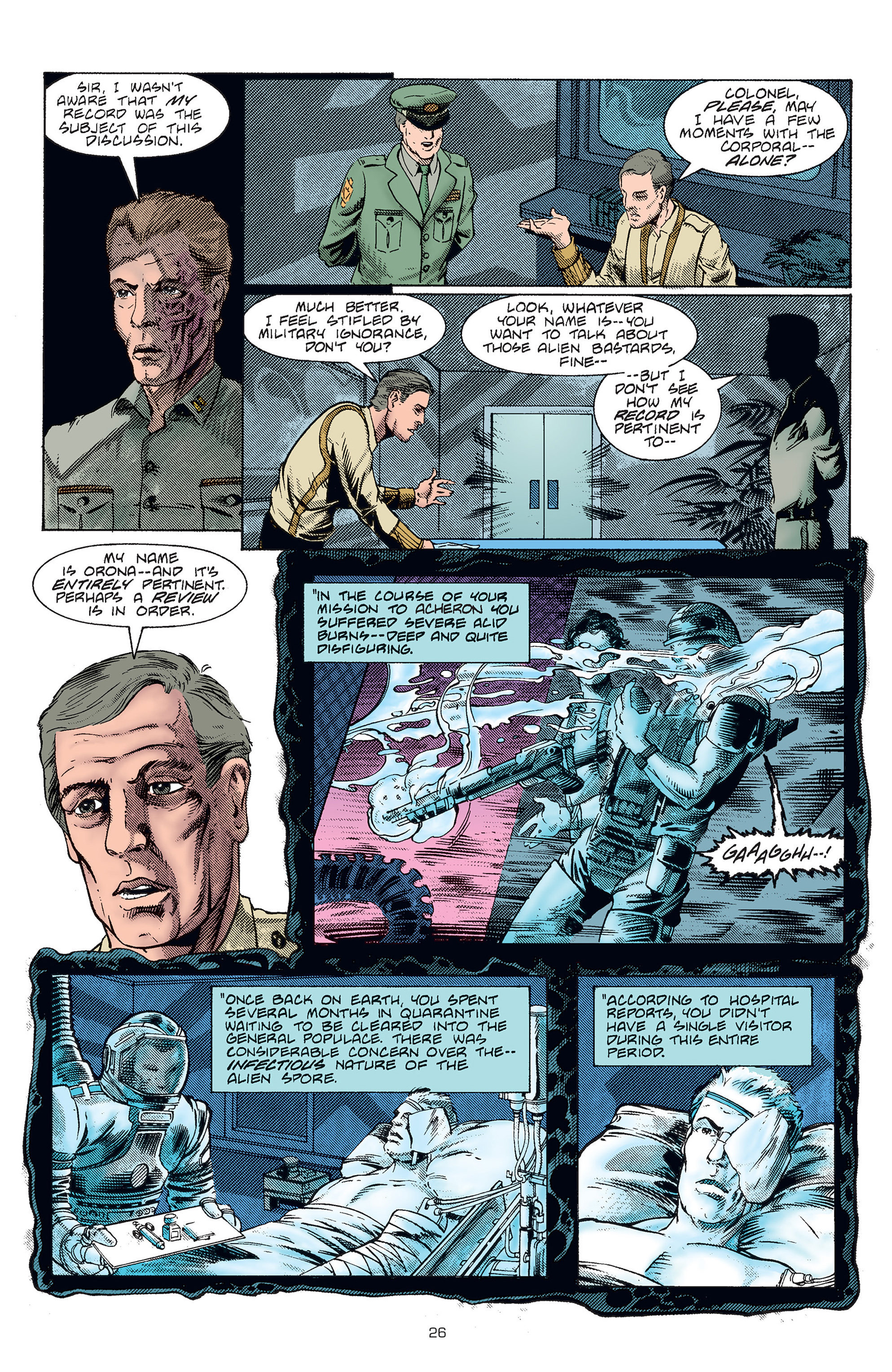 Read online Aliens: The Essential Comics comic -  Issue # TPB (Part 1) - 27