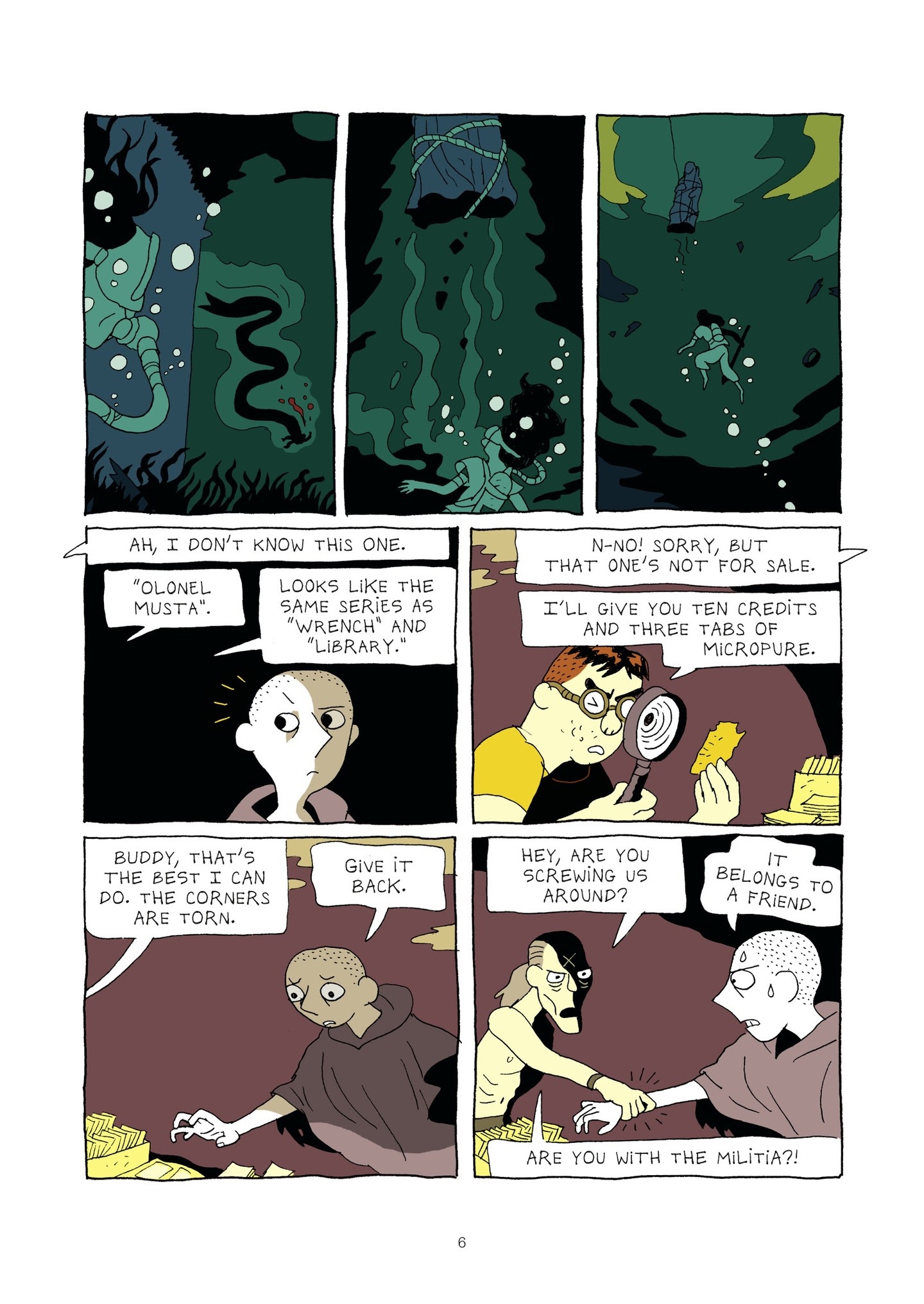 Read online The Sauroktones comic -  Issue #6 - 8