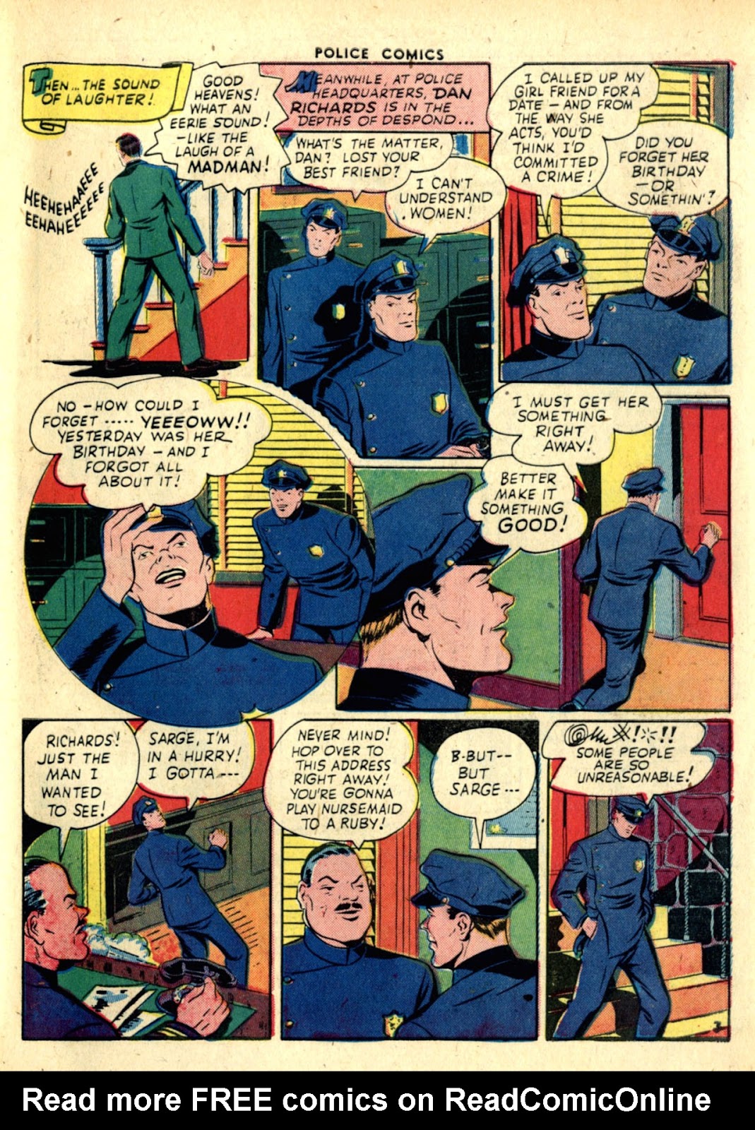 Police Comics issue 30 - Page 51