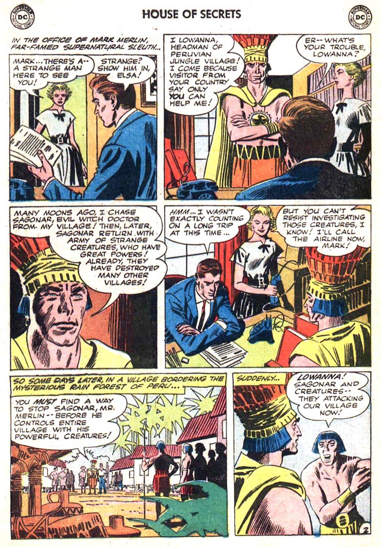 Read online House of Secrets (1956) comic -  Issue #36 - 4