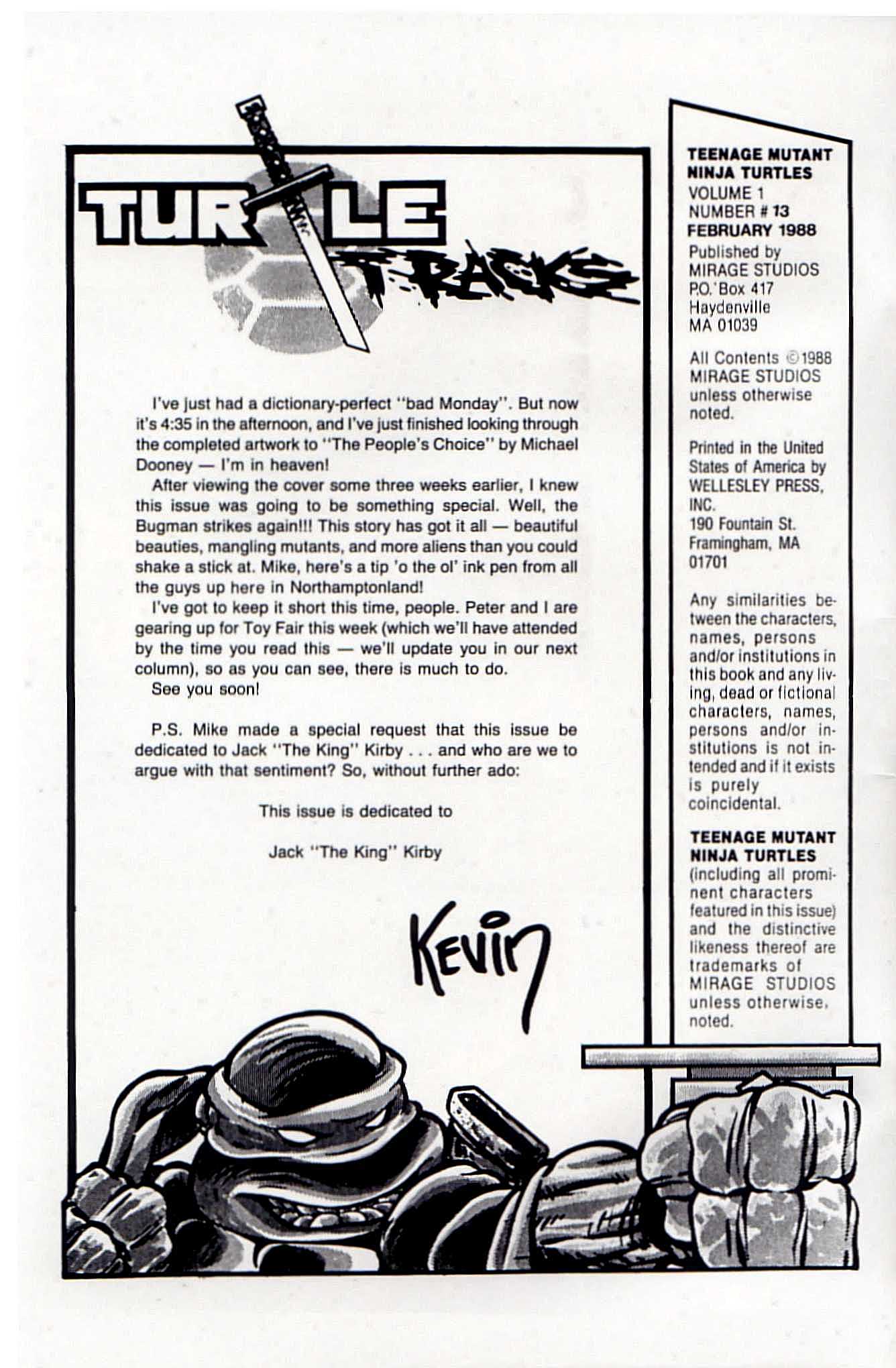 Teenage Mutant Ninja Turtles (1984) Issue #13 #13 - English 3