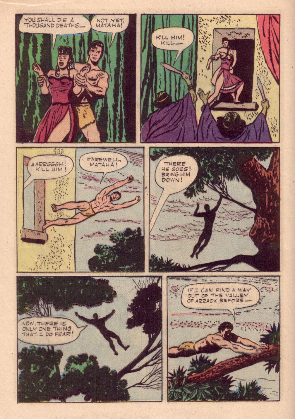 Read online Tarzan (1948) comic -  Issue #25 - 18