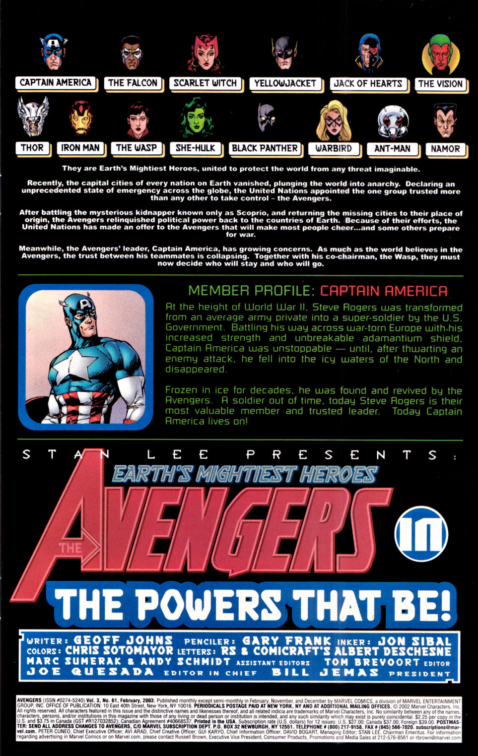 Read online The Avengers (1963) comic -  Issue #476 - 2