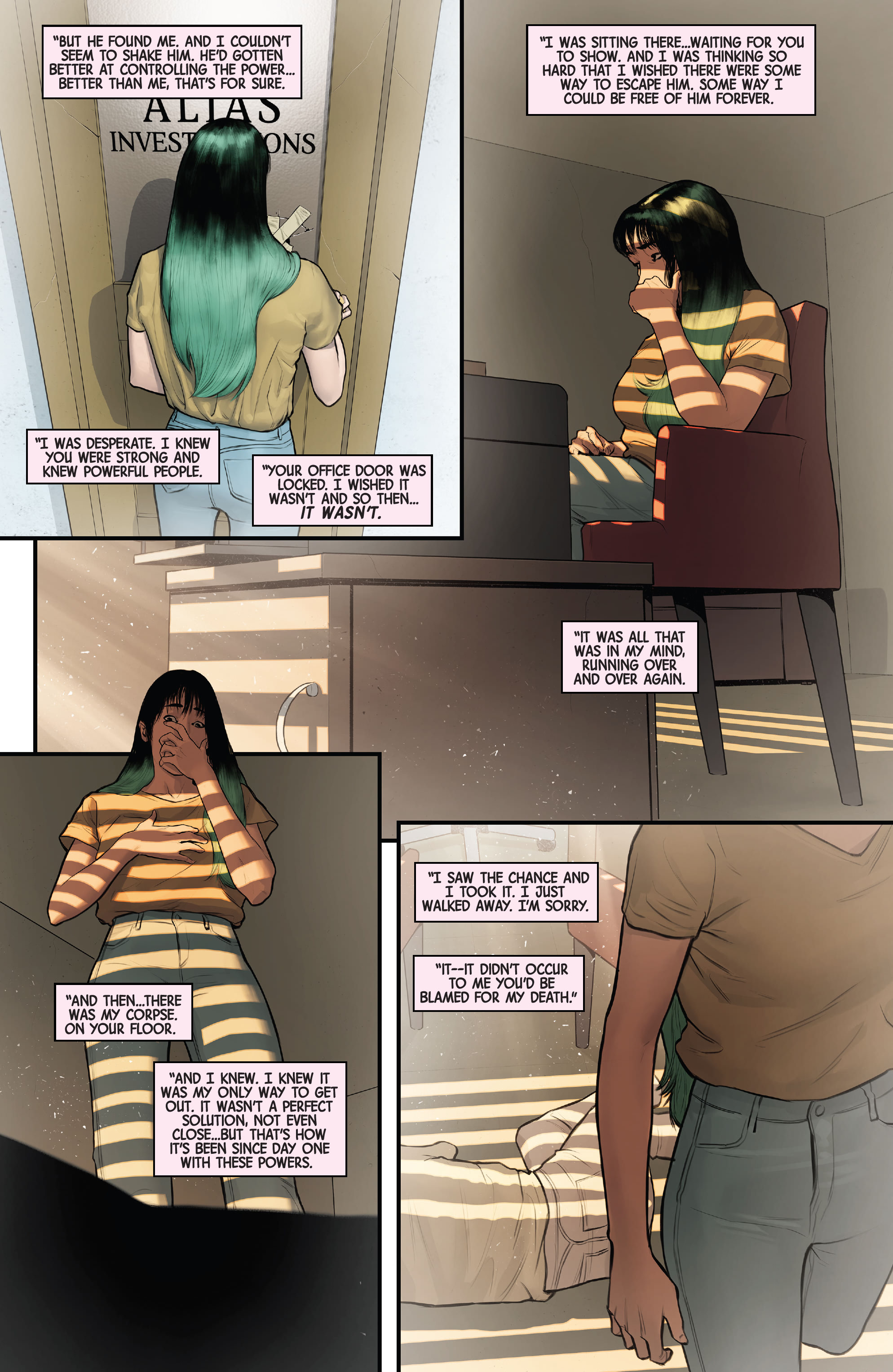 Read online Jessica Jones: Blind Spot comic -  Issue #4 - 9
