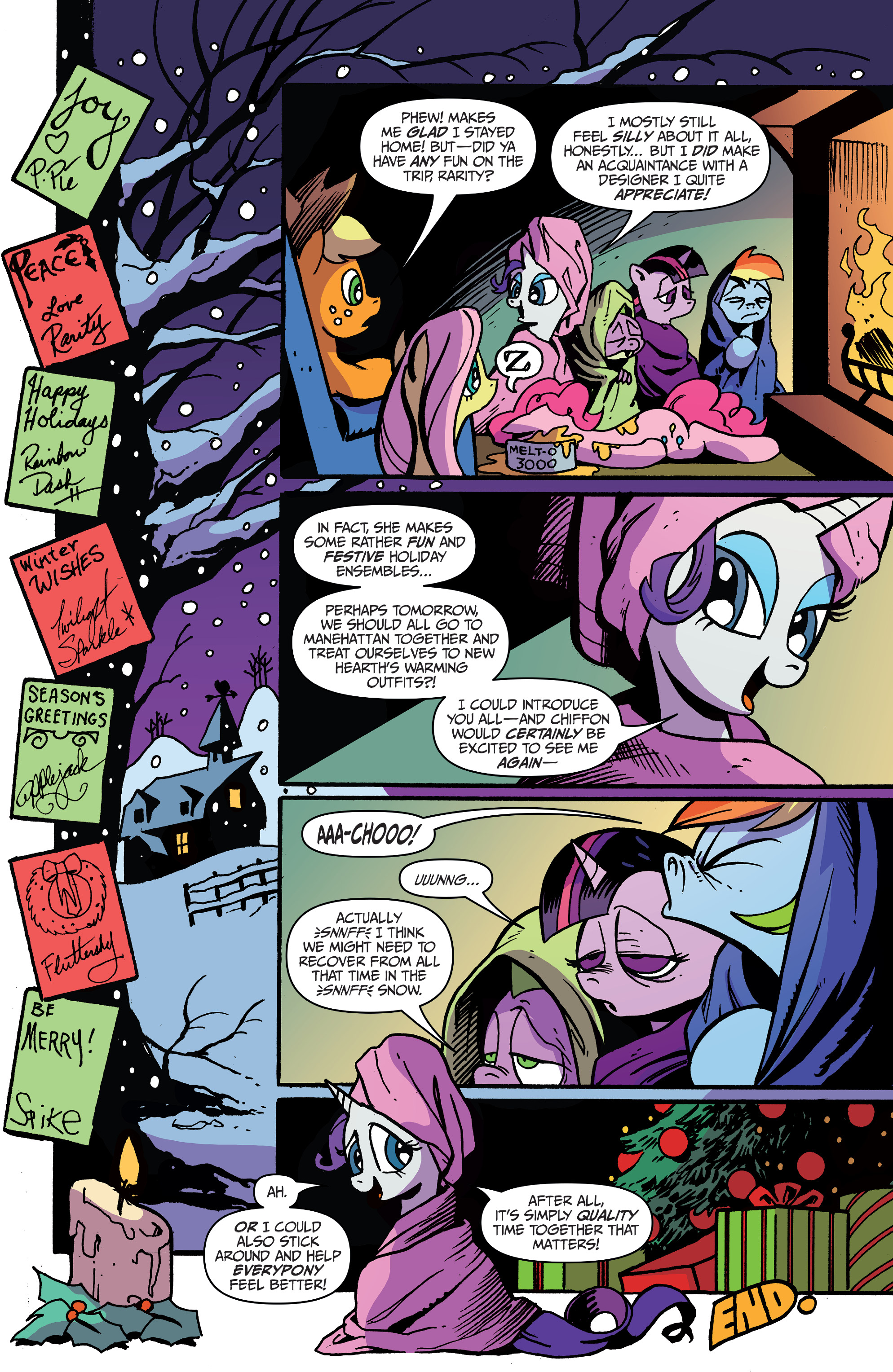 Read online My Little Pony Holiday Special (2019) comic -  Issue # Full - 22