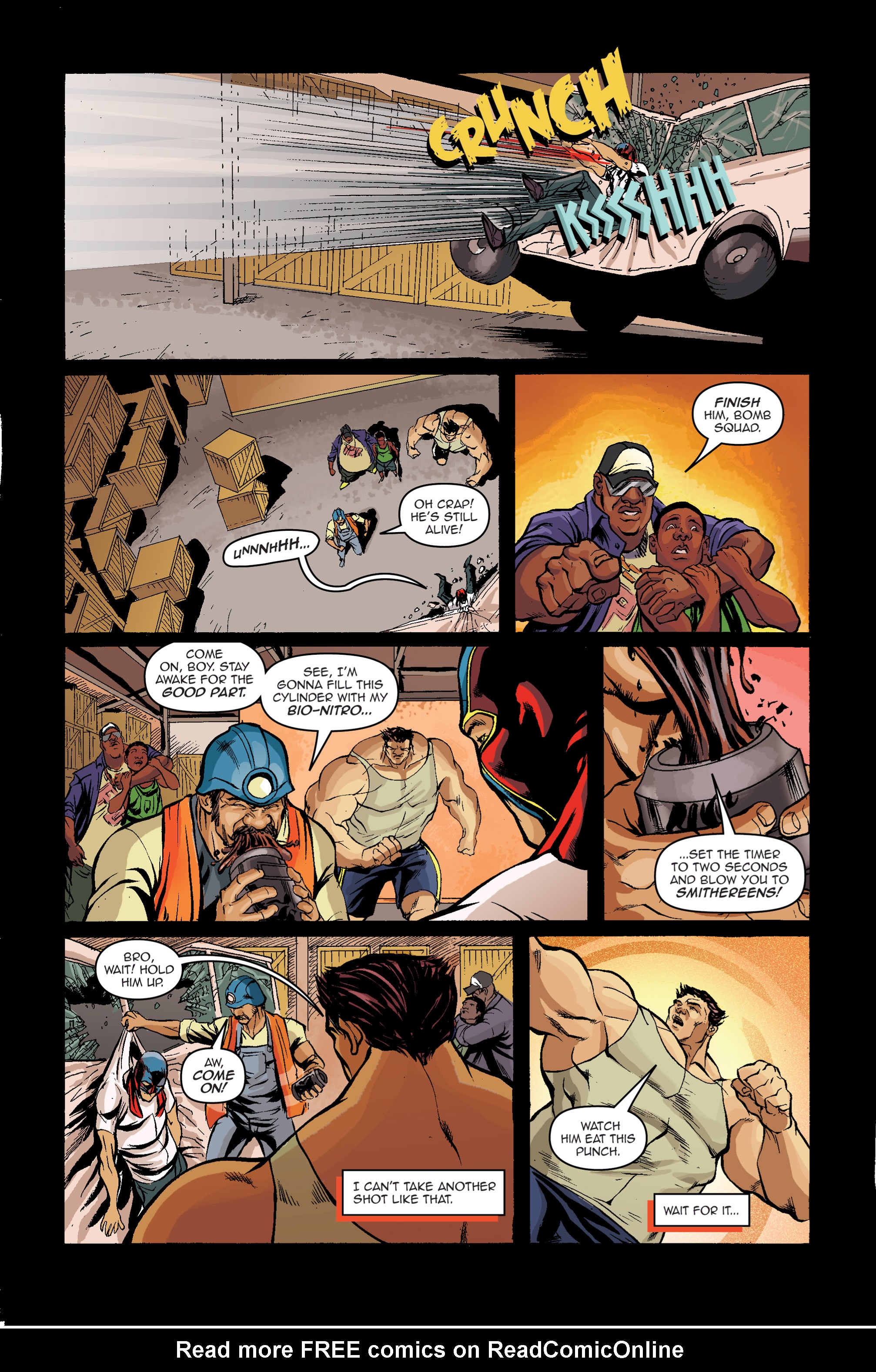 Read online The F1rst Hero: Fight For Your Life comic -  Issue #4 - 13