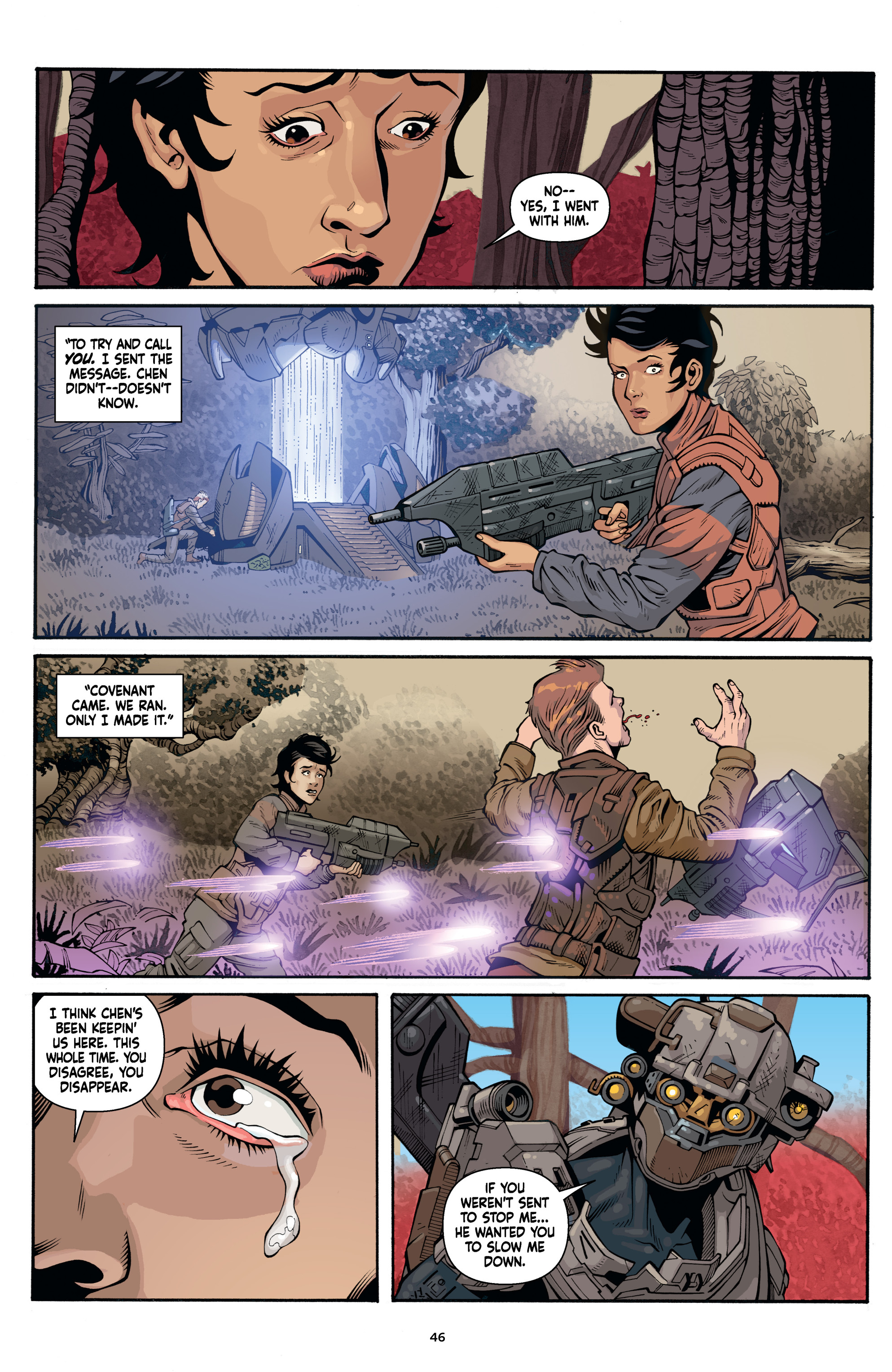 Read online Halo: Lone Wolf comic -  Issue # _TPB - 46