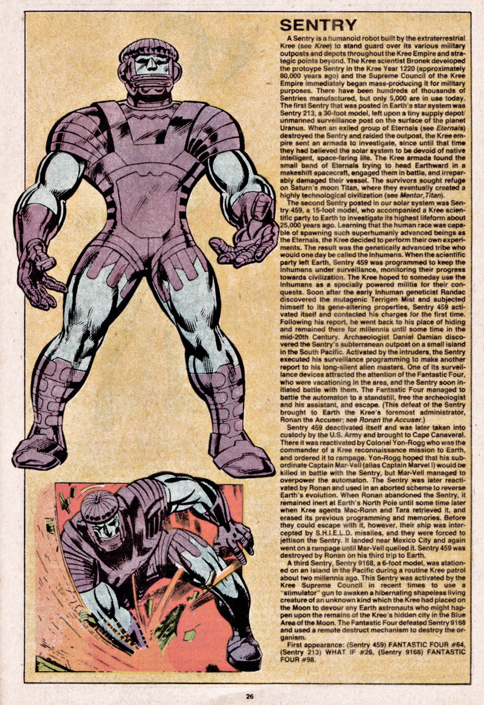 Read online The Official Handbook of the Marvel Universe comic -  Issue #9 - 26