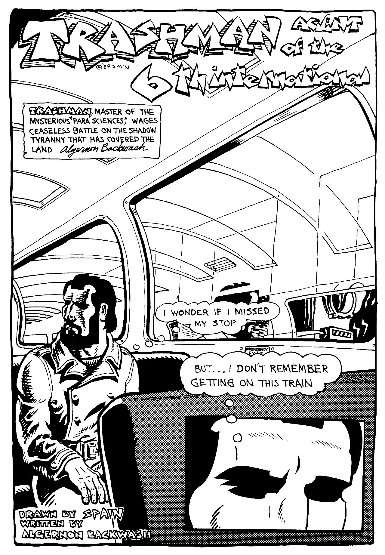 Read online Trashman Lives! comic -  Issue # TPB - 142