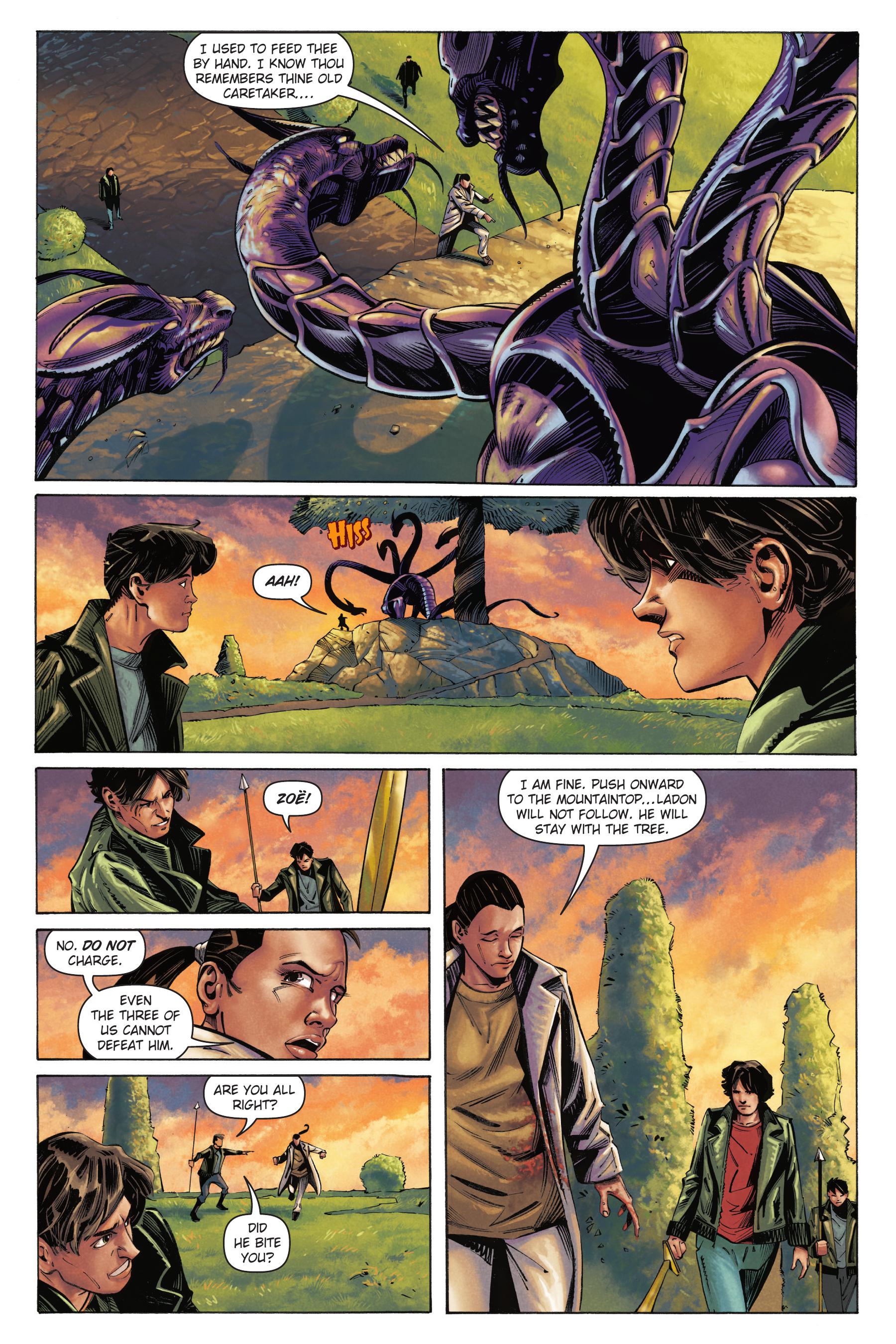 Read online Percy Jackson and the Olympians comic -  Issue # TPB 3 - 101