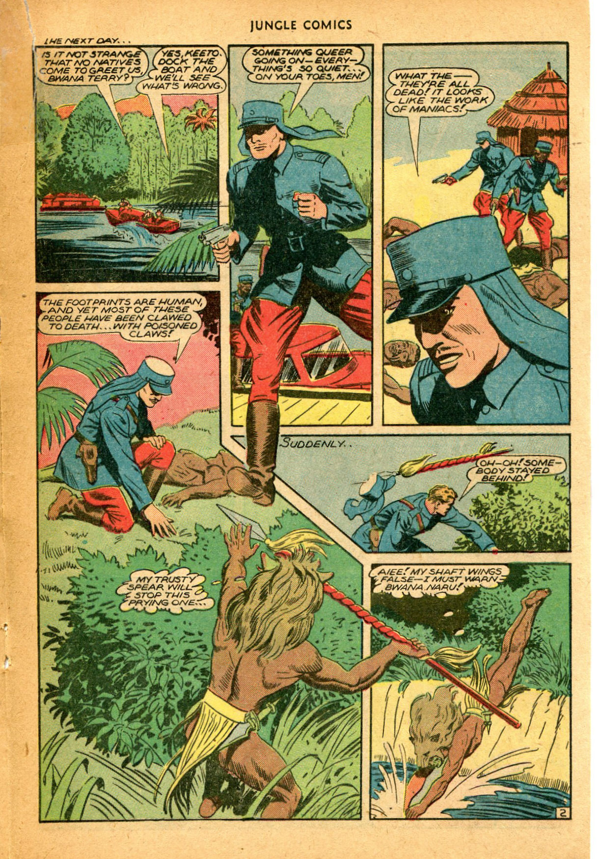 Read online Jungle Comics comic -  Issue #74 - 30