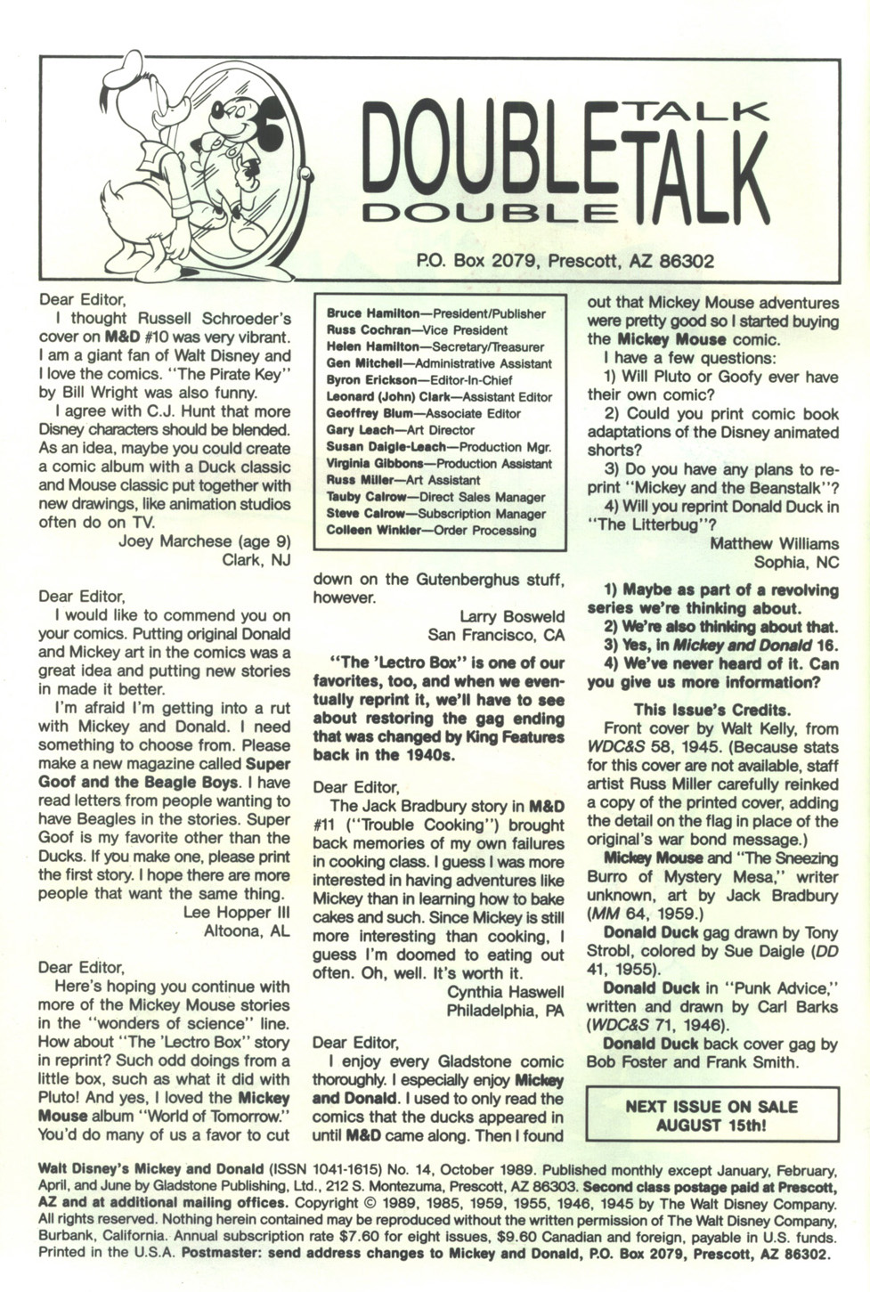 Read online Walt Disney's Mickey and Donald comic -  Issue #14 - 2