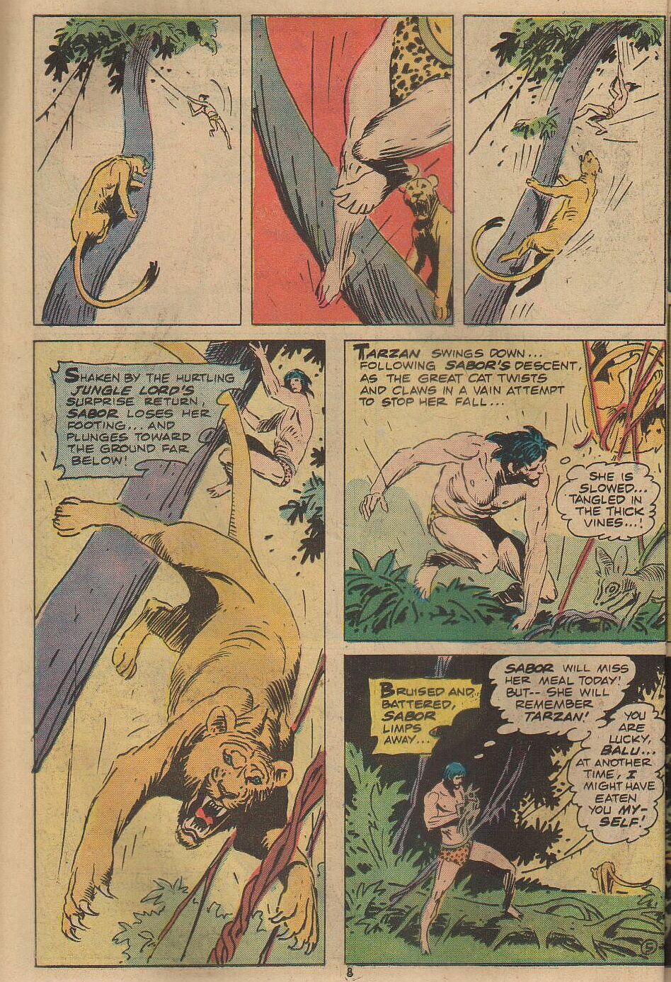 Read online Tarzan (1972) comic -  Issue #230 - 8