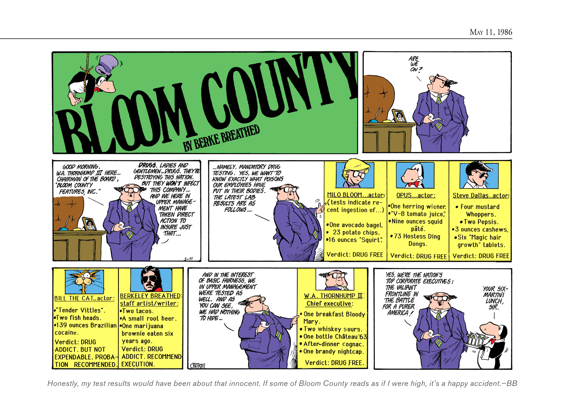 Read online The Bloom County Digital Library comic -  Issue # TPB 6 (Part 1) - 90