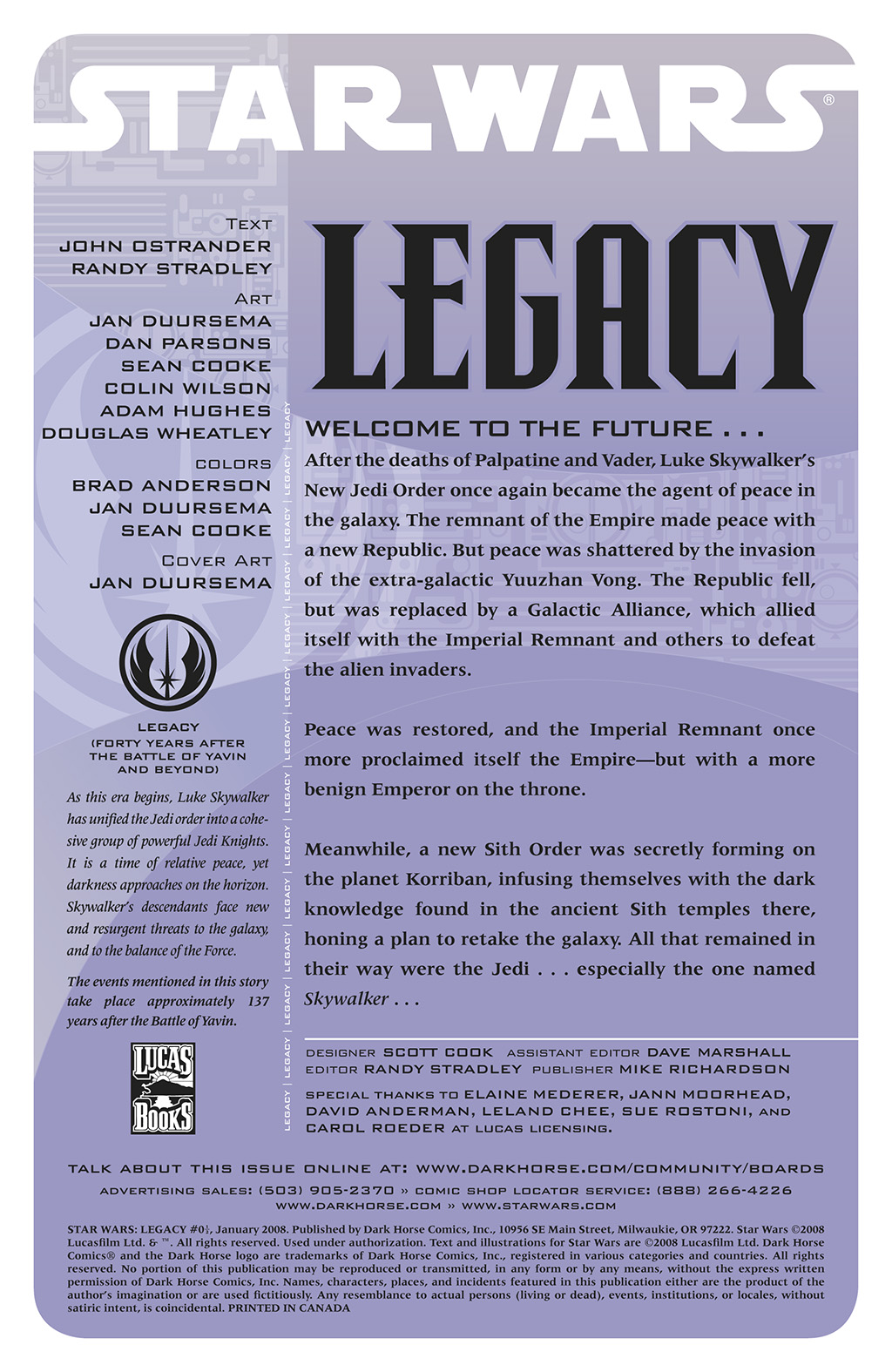 Read online Star Wars: Legacy (2006) comic -  Issue #0.5 - 2
