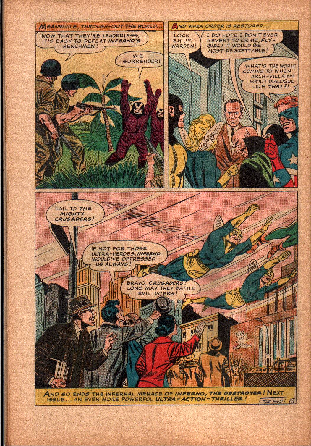 Read online The Mighty Crusaders (1965) comic -  Issue #2 - 20