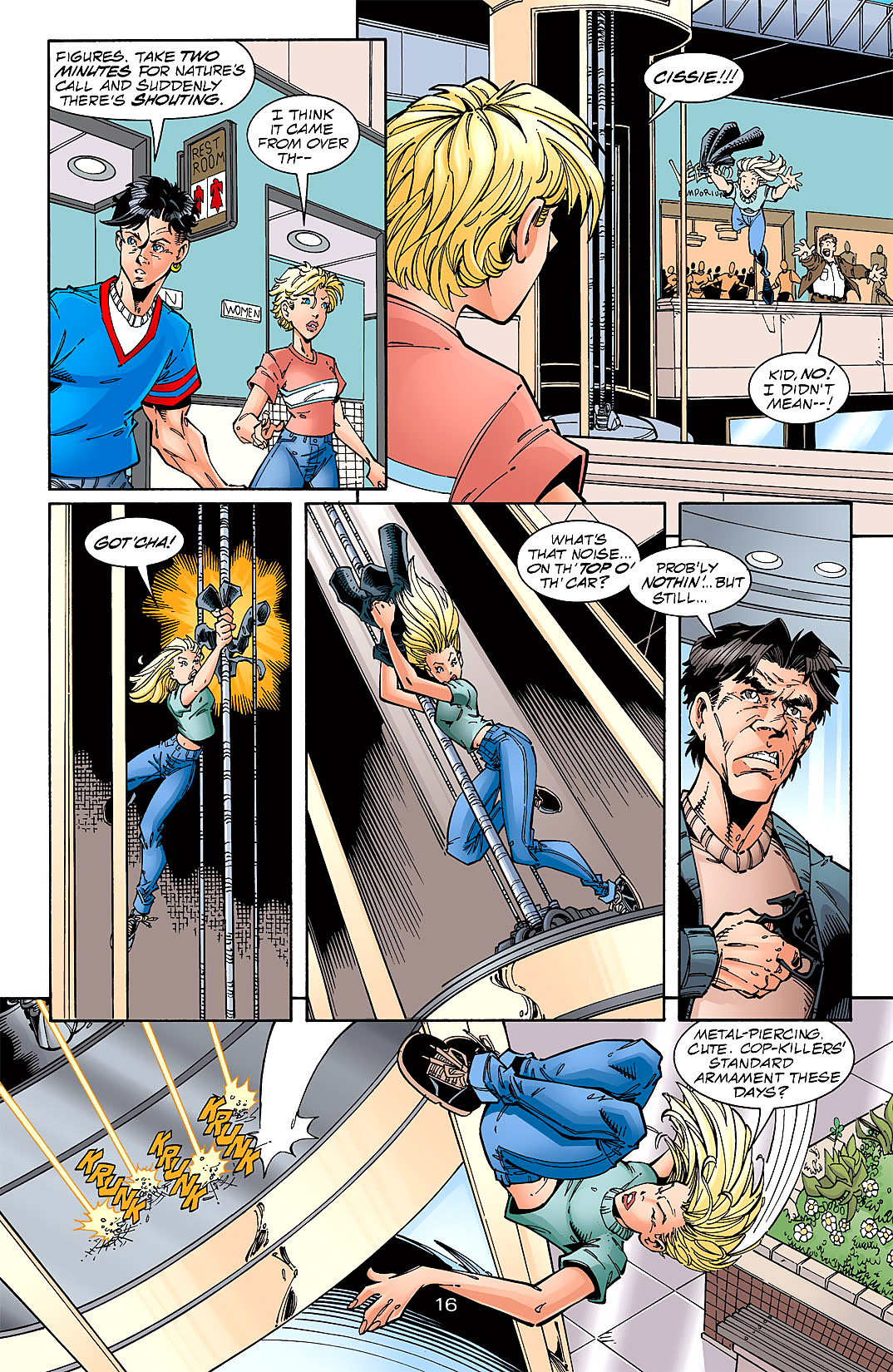 Read online Young Justice (1998) comic -  Issue #16 - 17