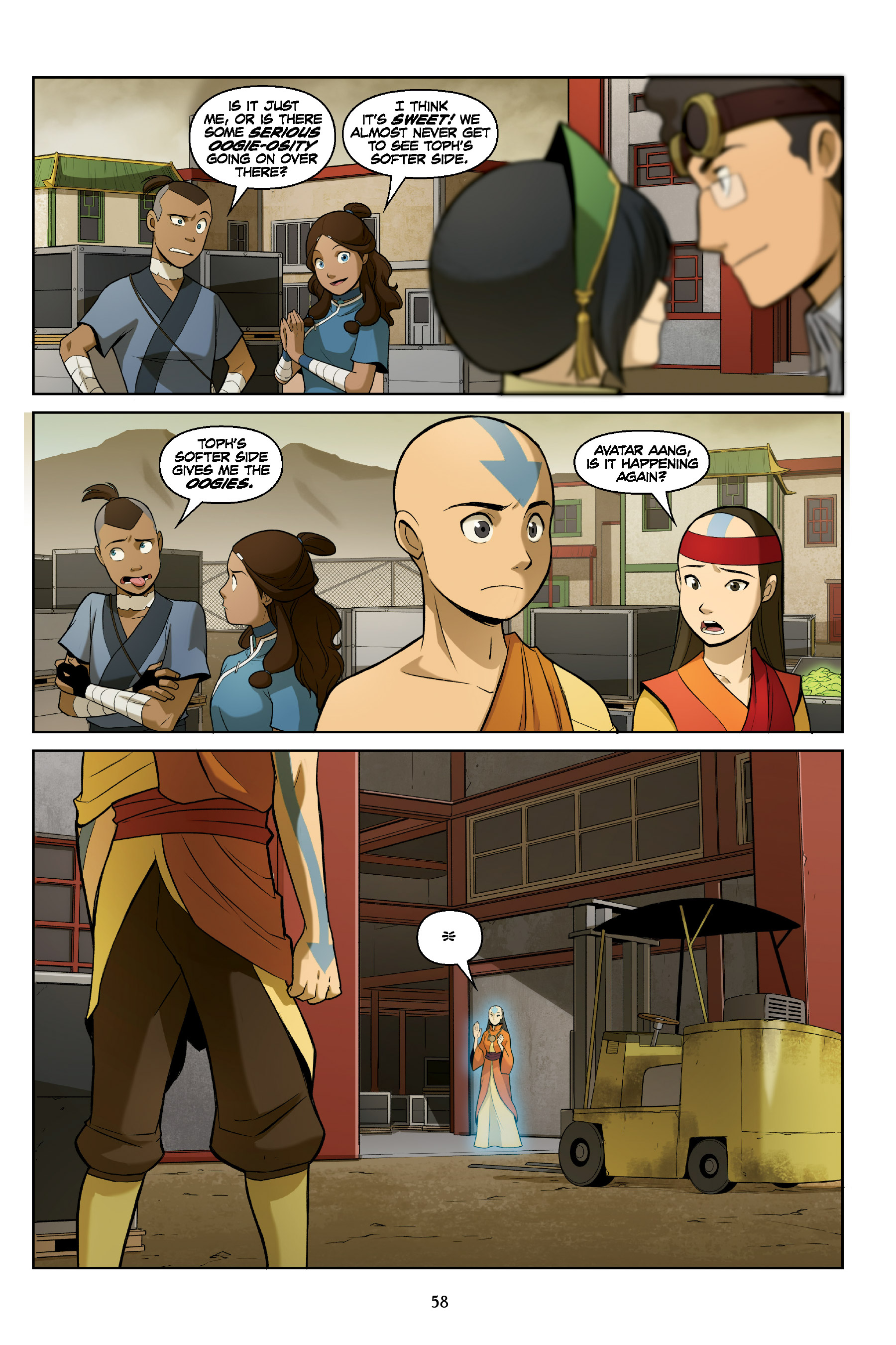 Read online Nickelodeon Avatar: The Last Airbender - The Rift comic -  Issue # _Omnibus (Part 1) - 58