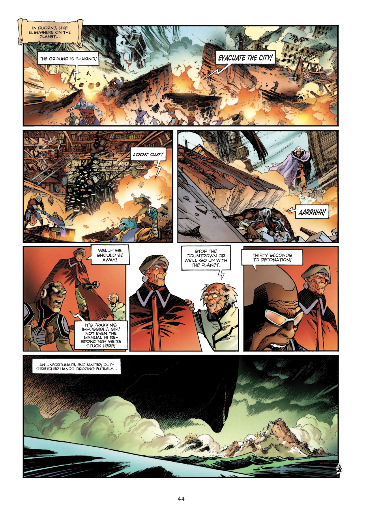 Read online Ythaq comic -  Issue #9 - 44