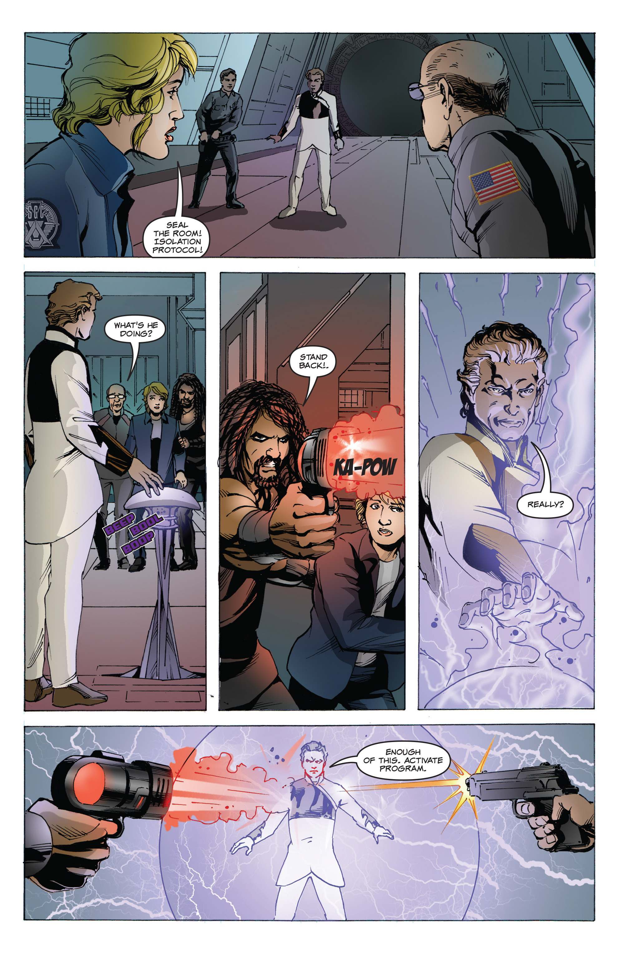 Read online Stargate Atlantis Back to Pegasus comic -  Issue #2 - 16