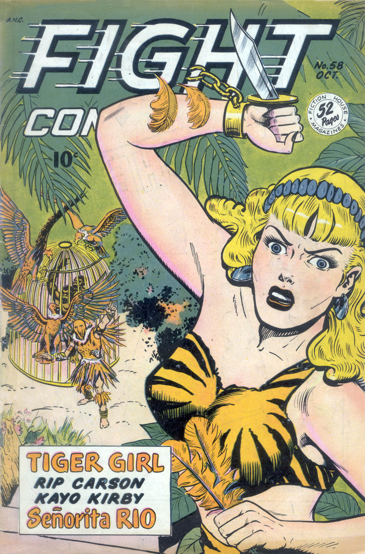 Read online Fight Comics comic -  Issue #58 - 1
