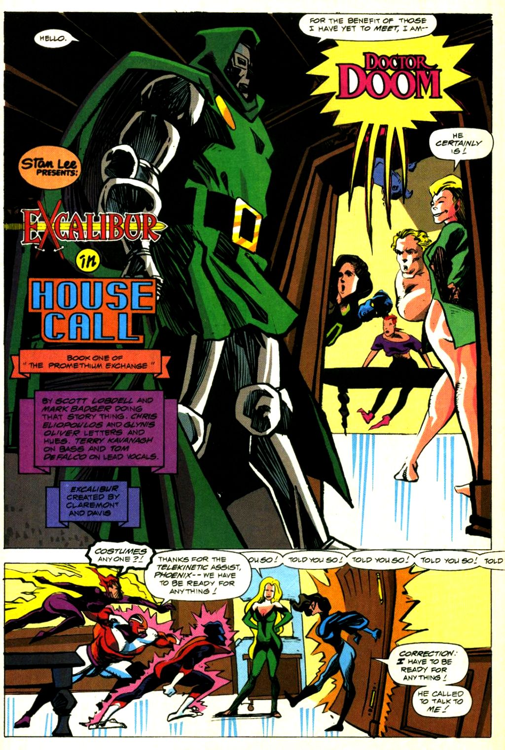Read online Excalibur (1988) comic -  Issue #37 - 4