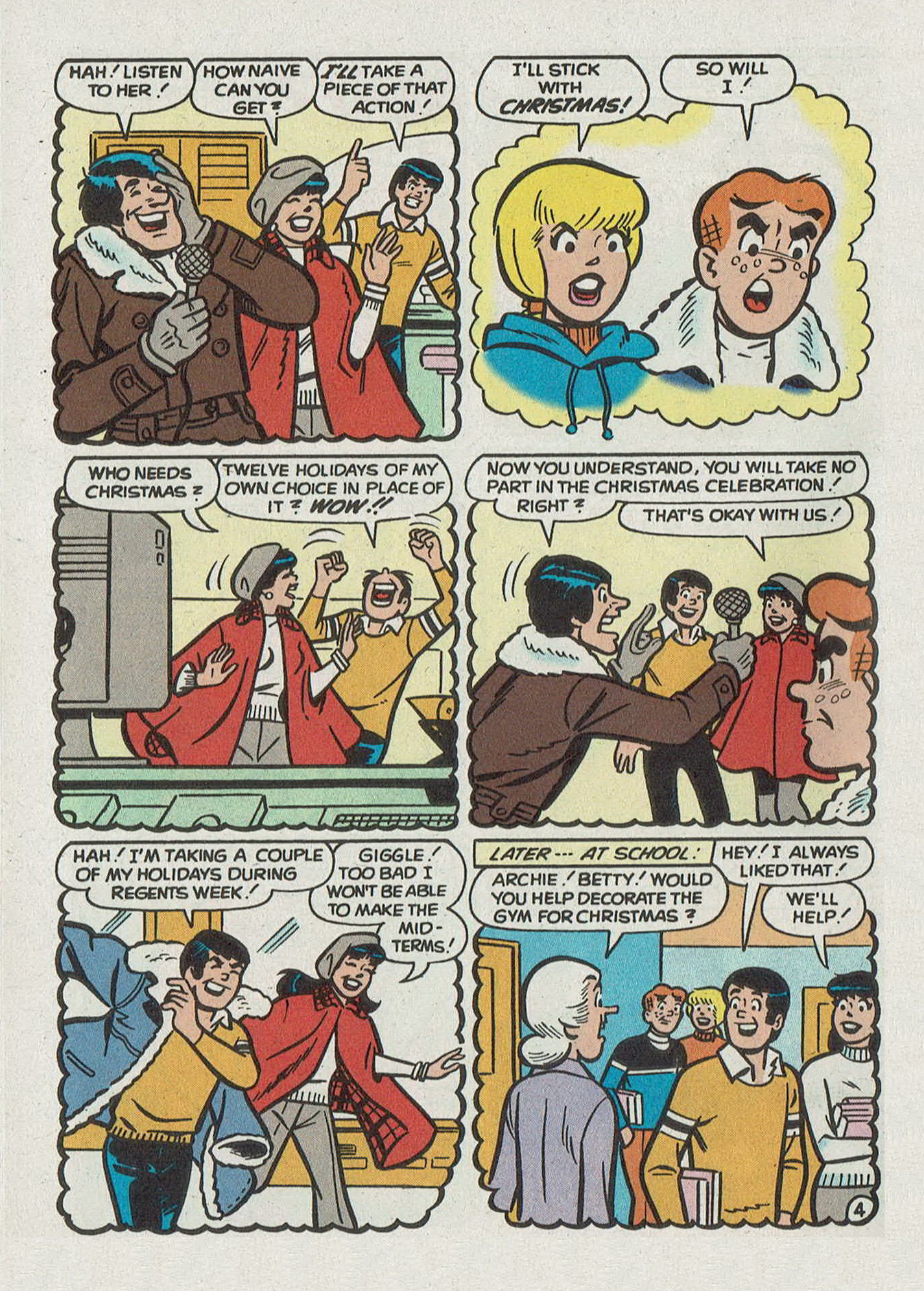 Read online Archie's Holiday Fun Digest comic -  Issue #8 - 60