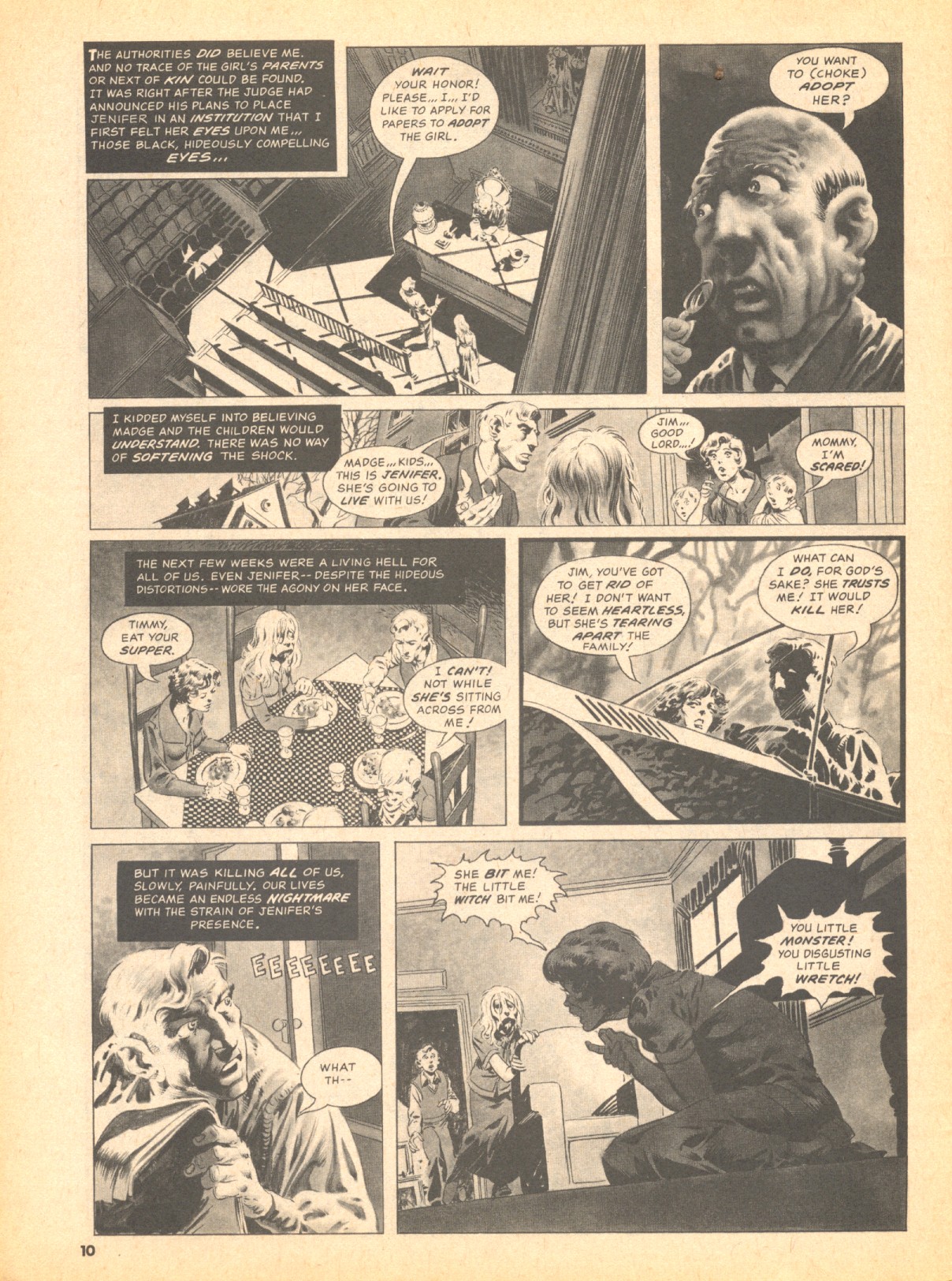 Read online Creepy (1964) comic -  Issue #63 - 10