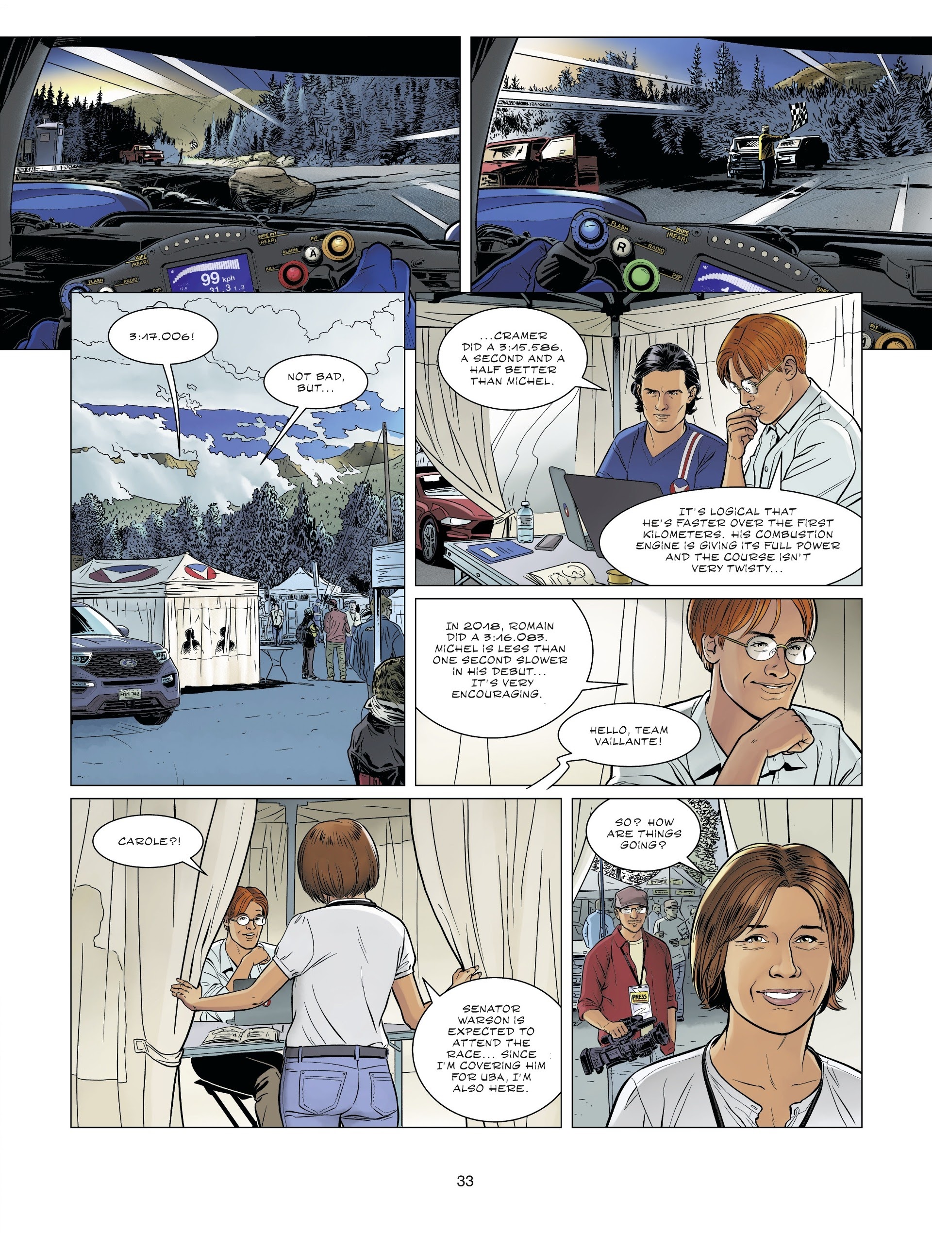 Read online Michel Vaillant comic -  Issue #10 - 32