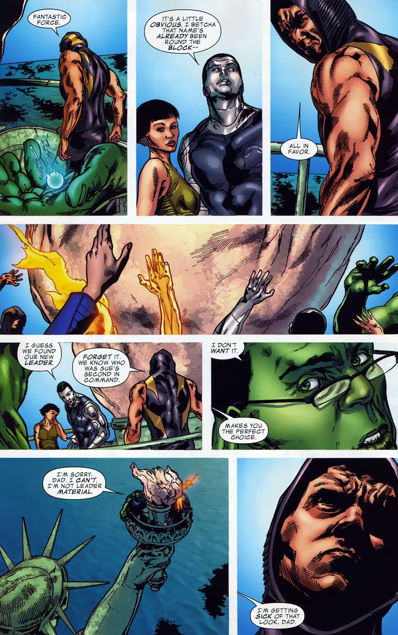 Read online Fantastic Force (2009) comic -  Issue #1 - 22