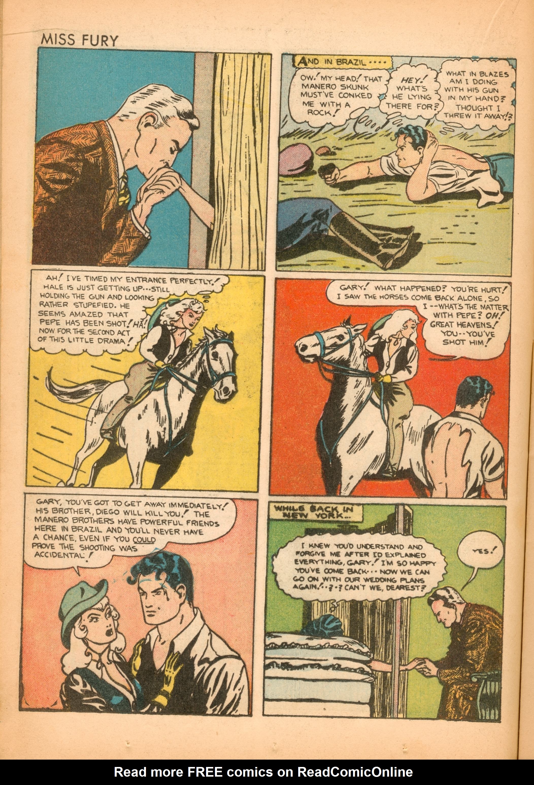 Read online Miss Fury Comics comic -  Issue #2 - 24