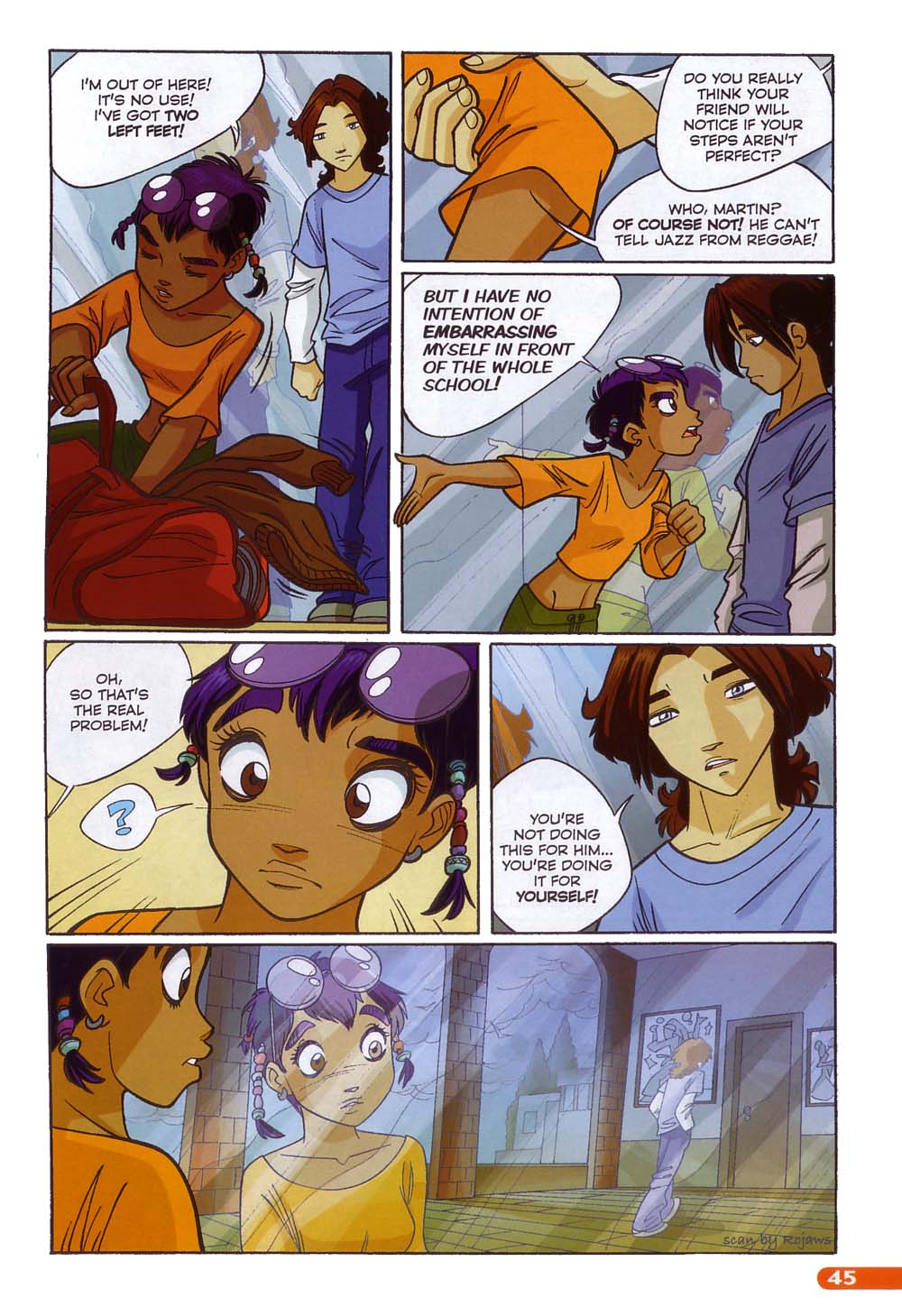 Read online W.i.t.c.h. comic -  Issue #69 - 35