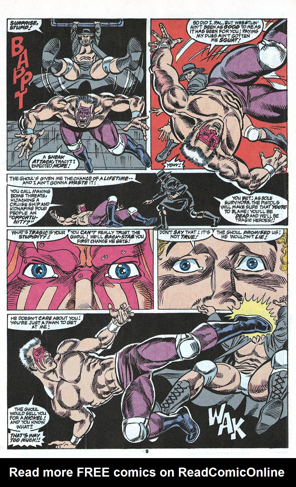 Read online WCW World Championship Wrestling comic -  Issue #3 - 11