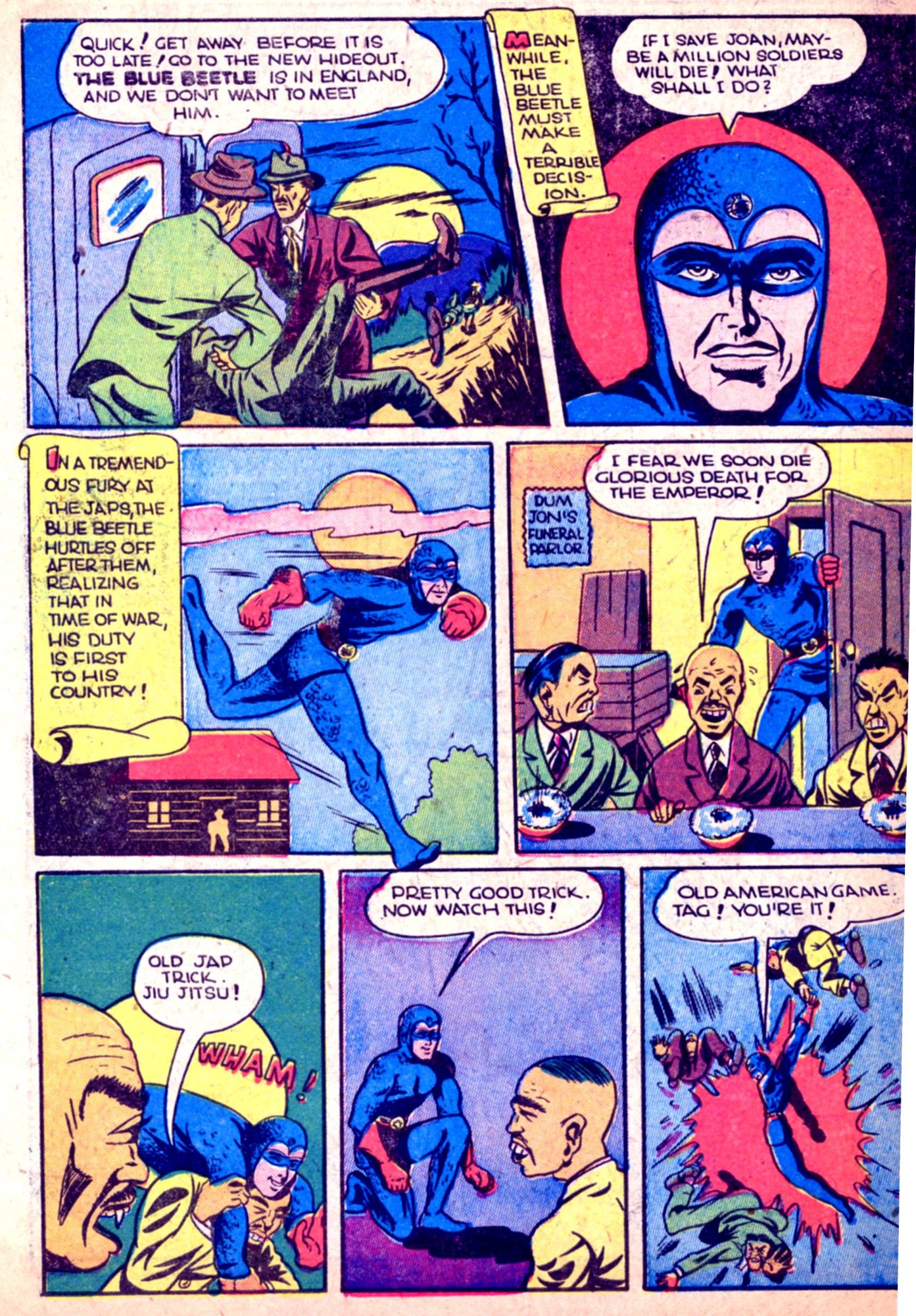 Read online The Blue Beetle comic -  Issue #31 - 44