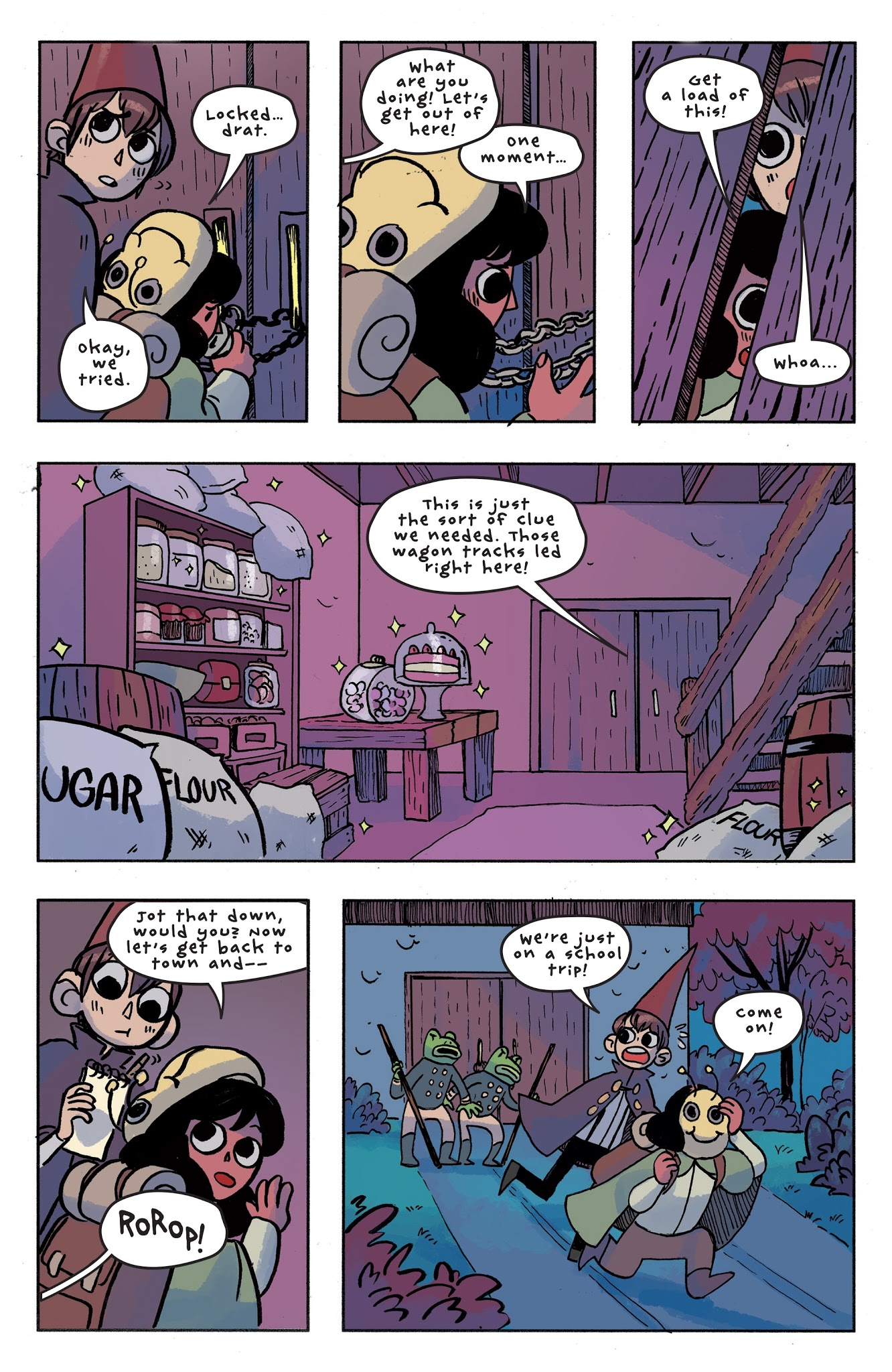 Read online Over the Garden Wall (2016) comic -  Issue #15 - 17