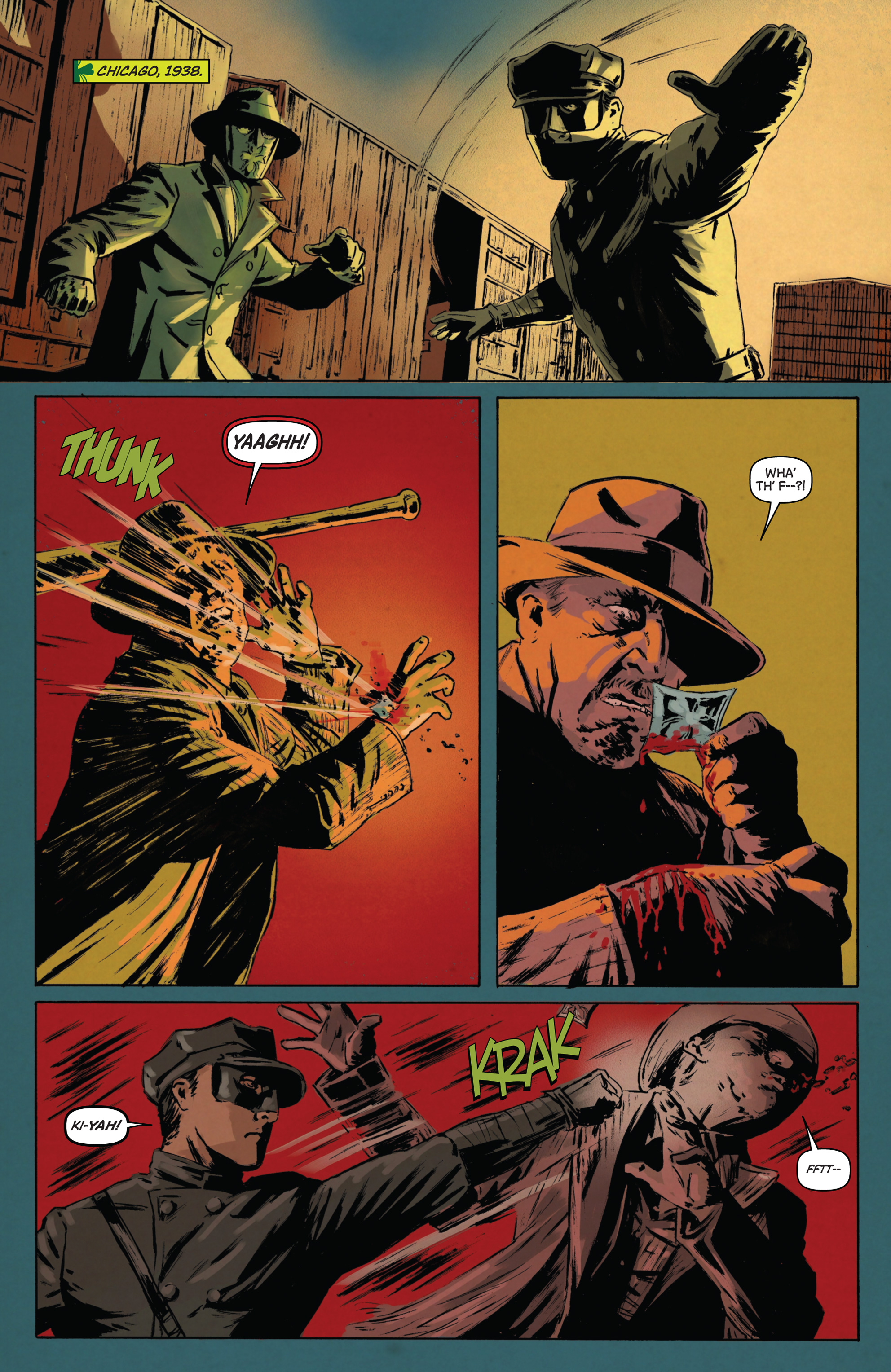 Read online Green Hornet: Year One comic -  Issue #1 - 15