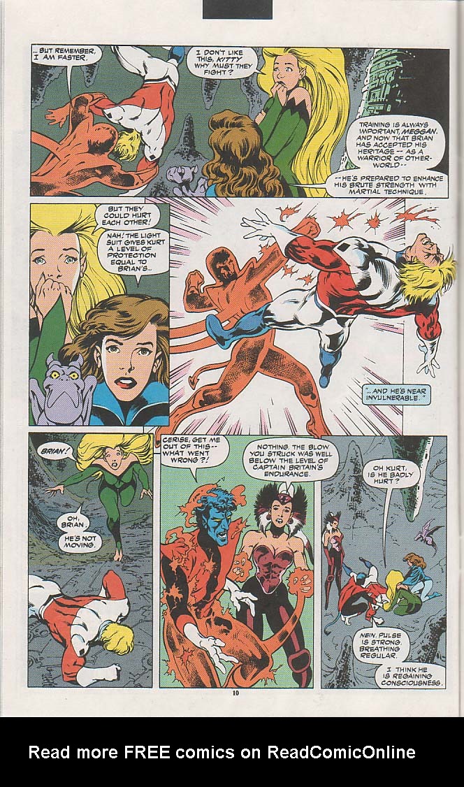 Read online Excalibur (1988) comic -  Issue #61 - 9