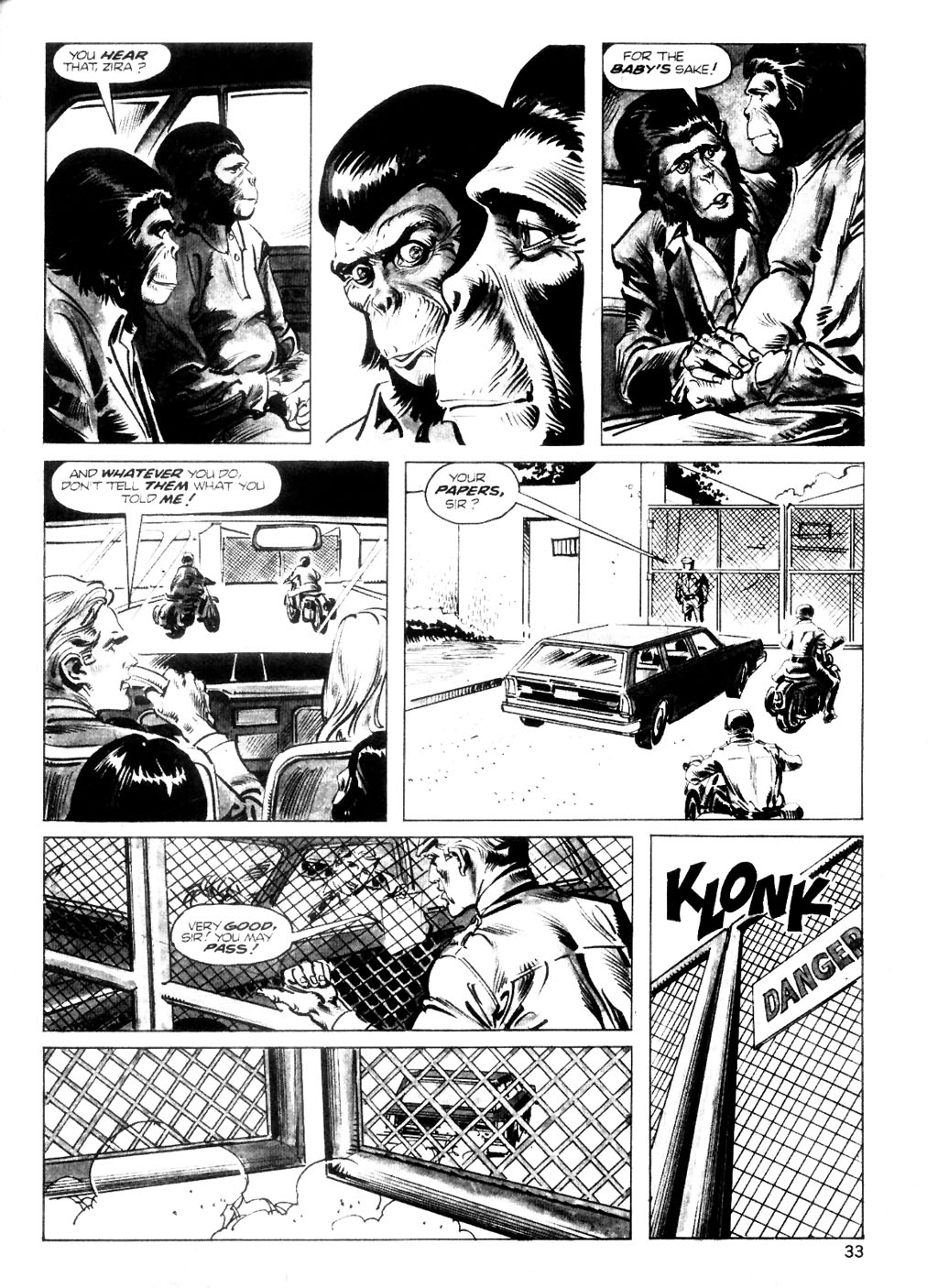 Read online Planet of the Apes comic -  Issue #15 - 31