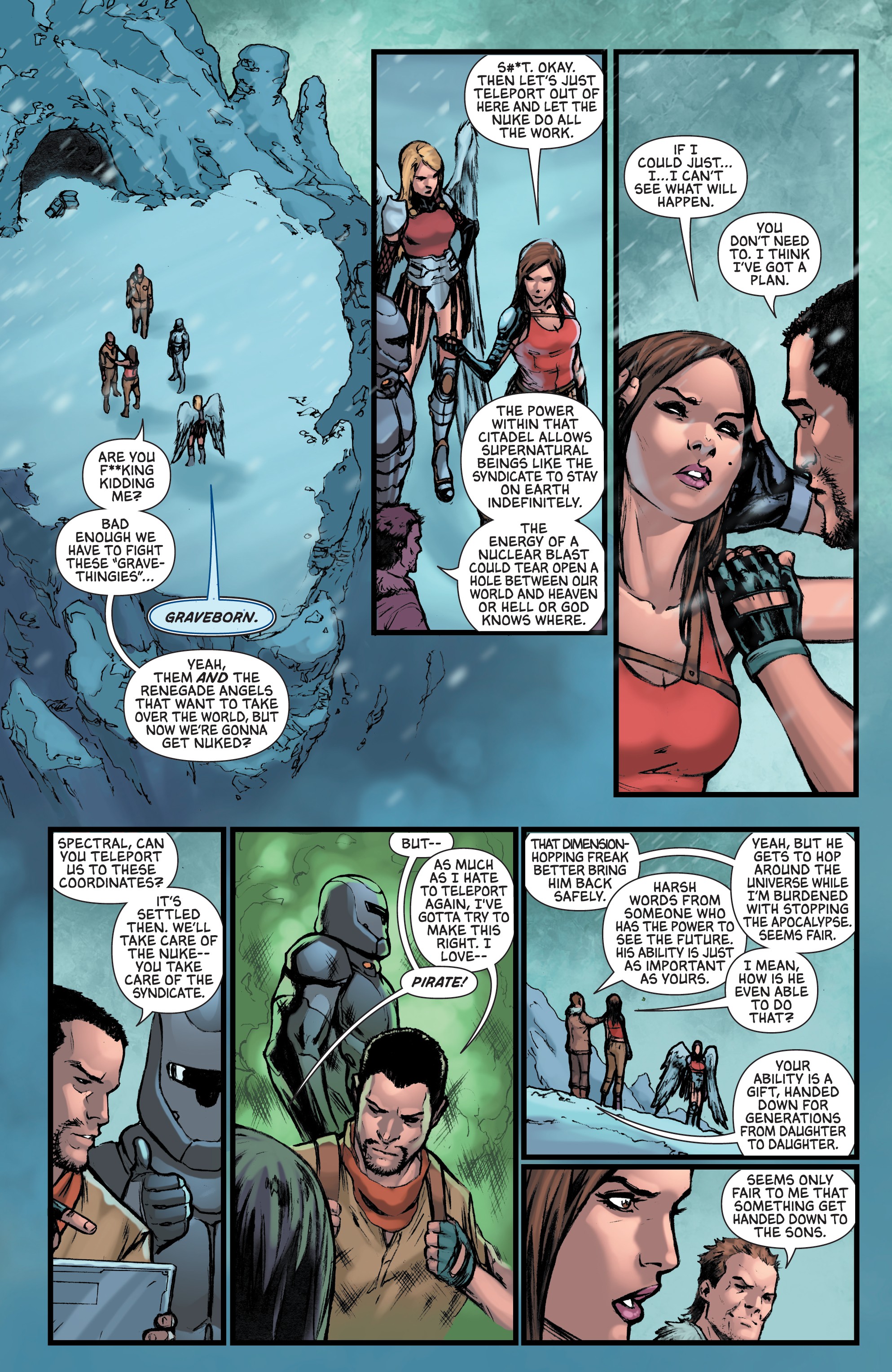 Read online Dissension: War Eternal comic -  Issue #5 - 7